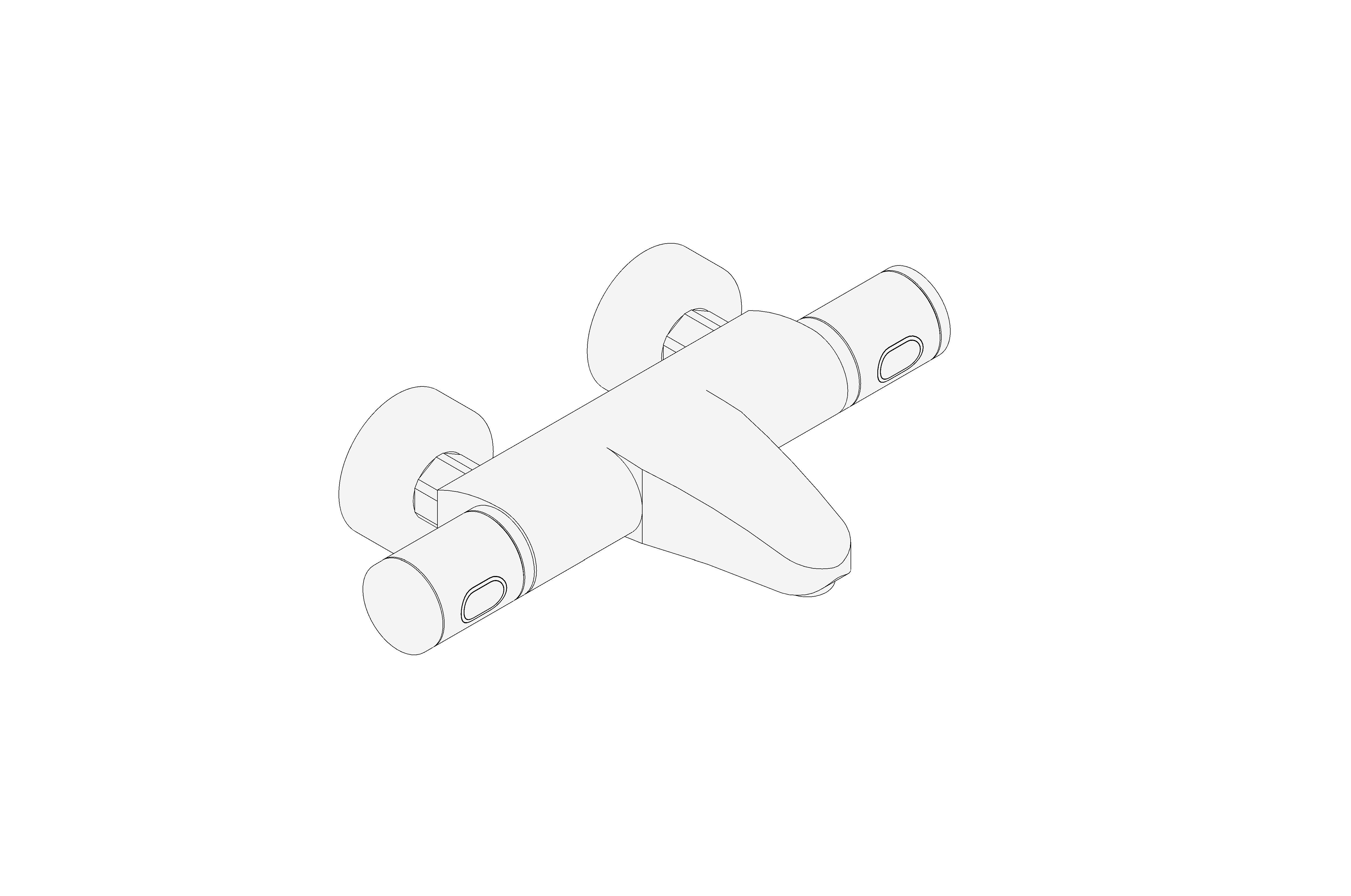 bimstore 3D image of the Grohtherm 1000 Performance Thermostatic bath mixer 1/2" FR NF C/3 - 34782000 from Grohe