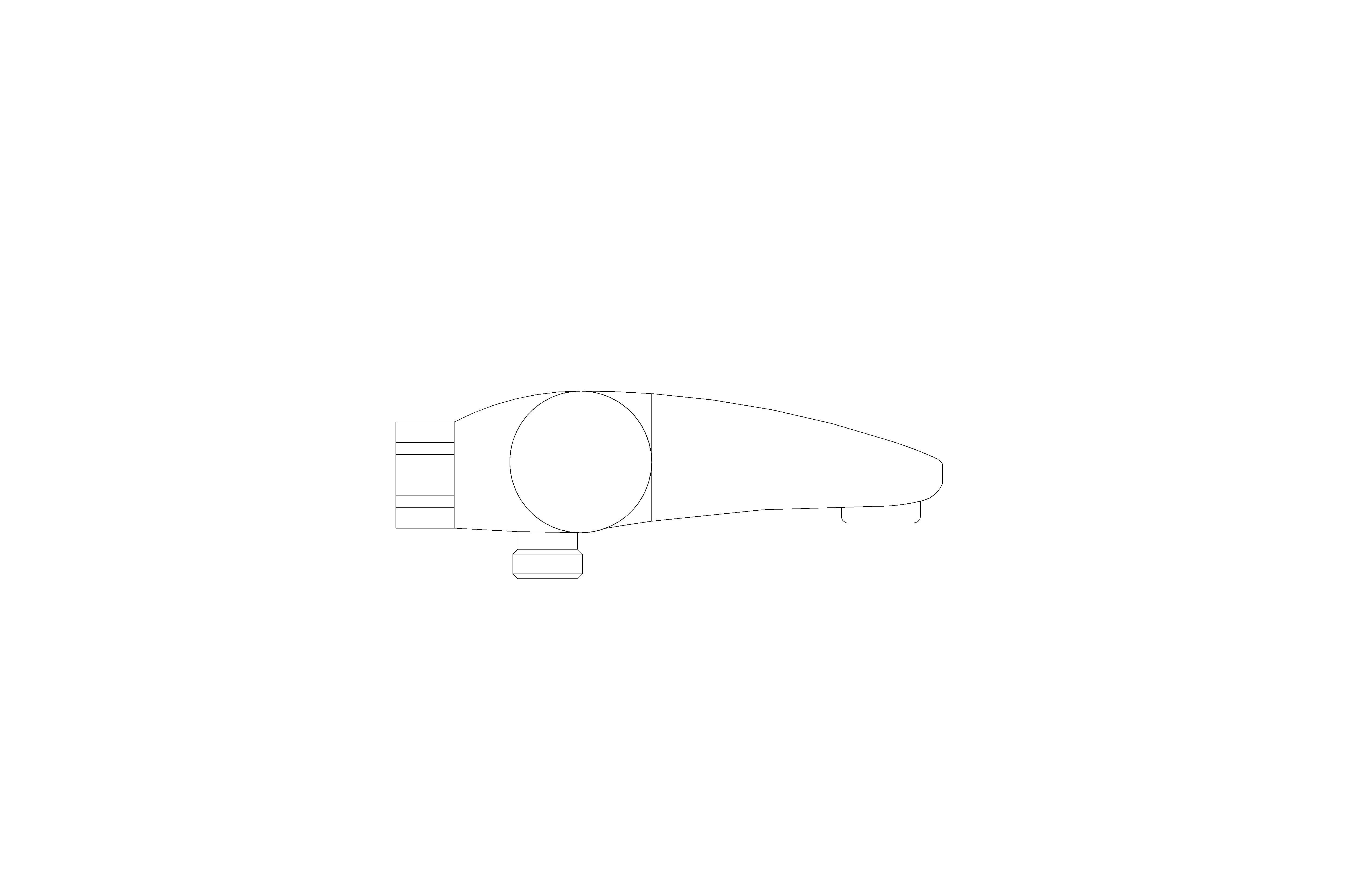 bimstore side image of the Grohtherm 1000 Performance Thermostatic bath mixer 1/2" w/o unions - 34780000 from Grohe