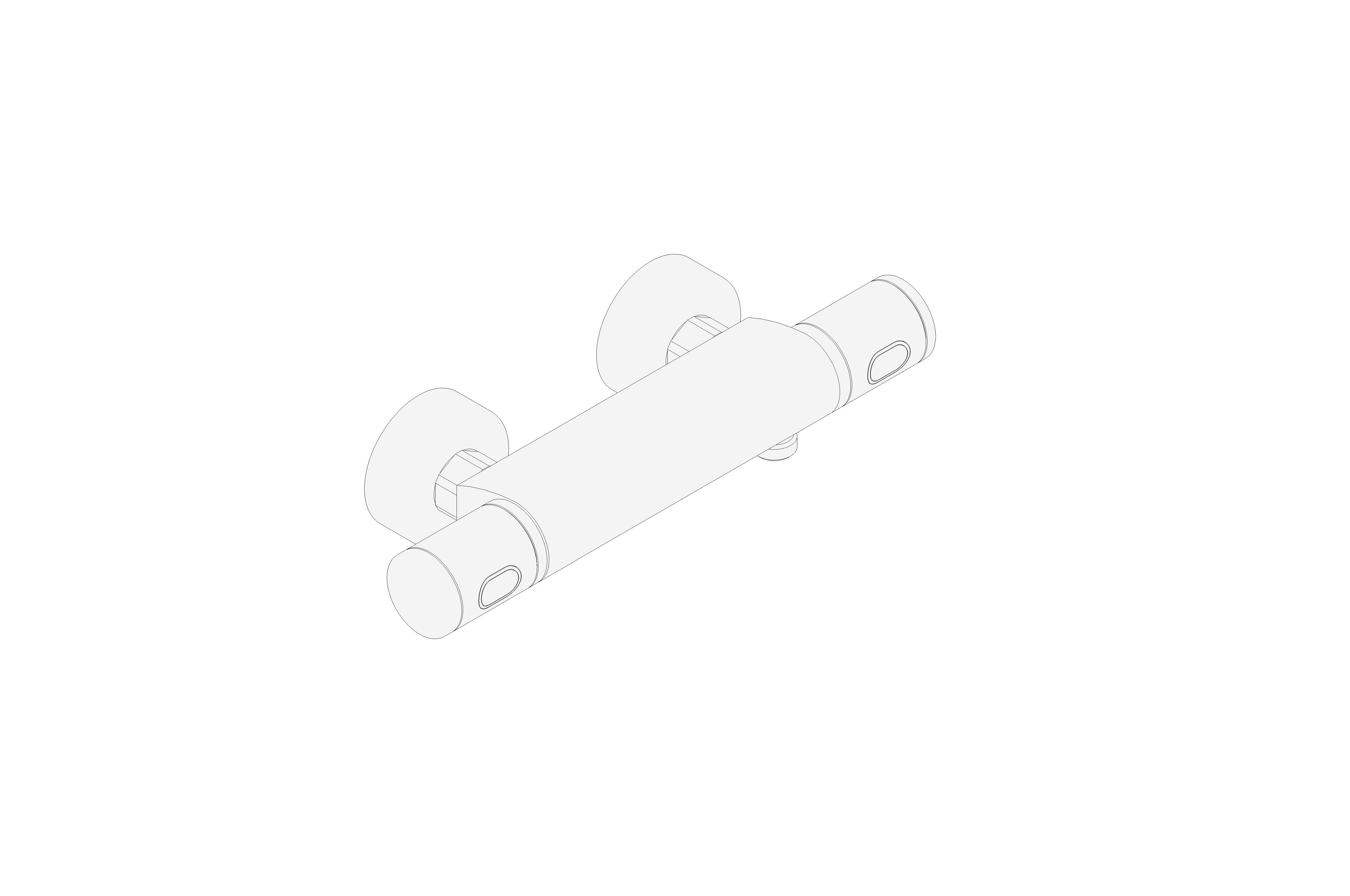 bimstore 3D image of the Grohtherm 1000 Performance Thermostatic shower mixer 1/2" - 34776000 from Grohe