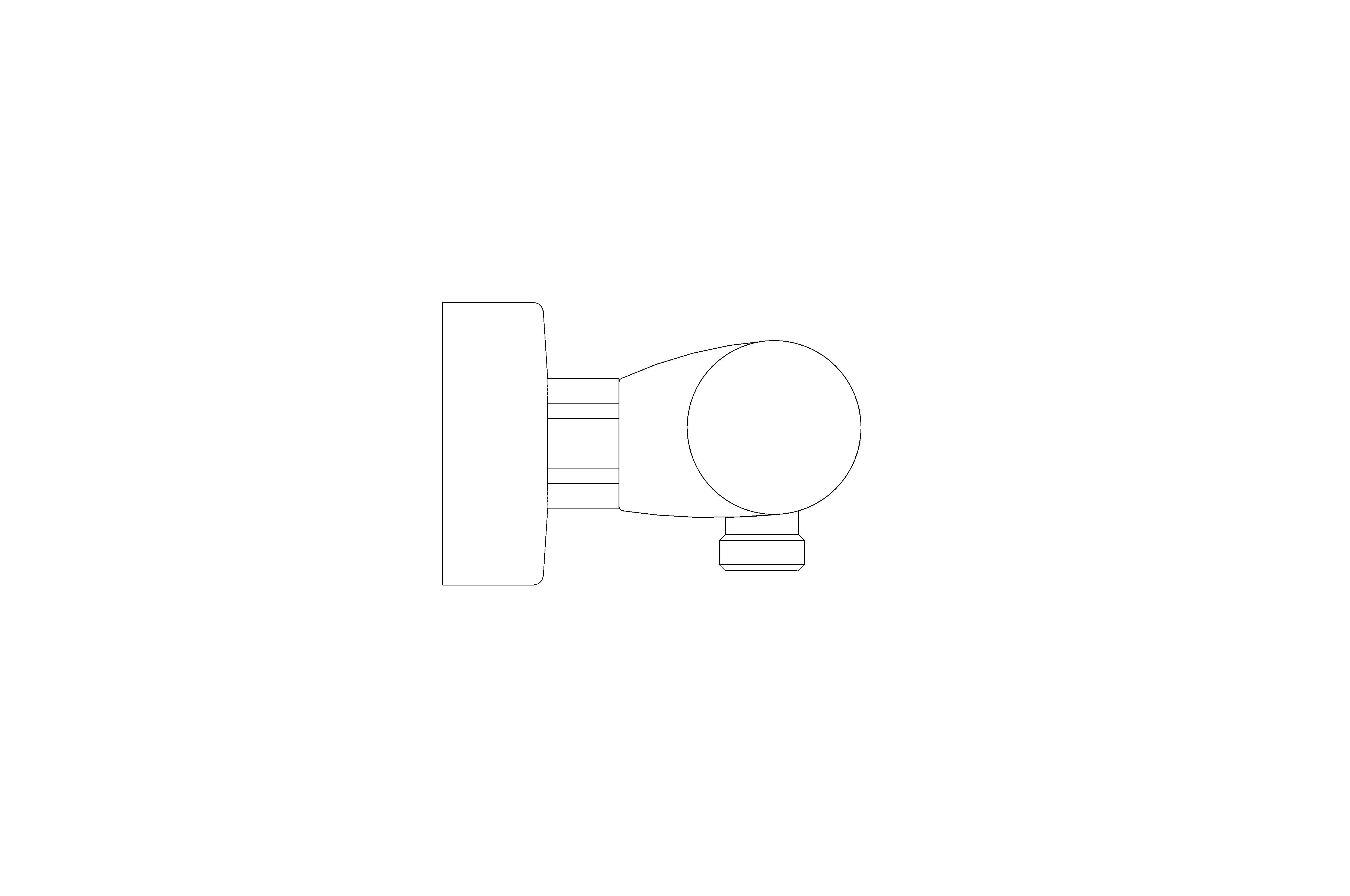 bimstore side image of the Grohtherm 1000 Performance Thermostatic shower mixer 1/2" - 34776000 from Grohe