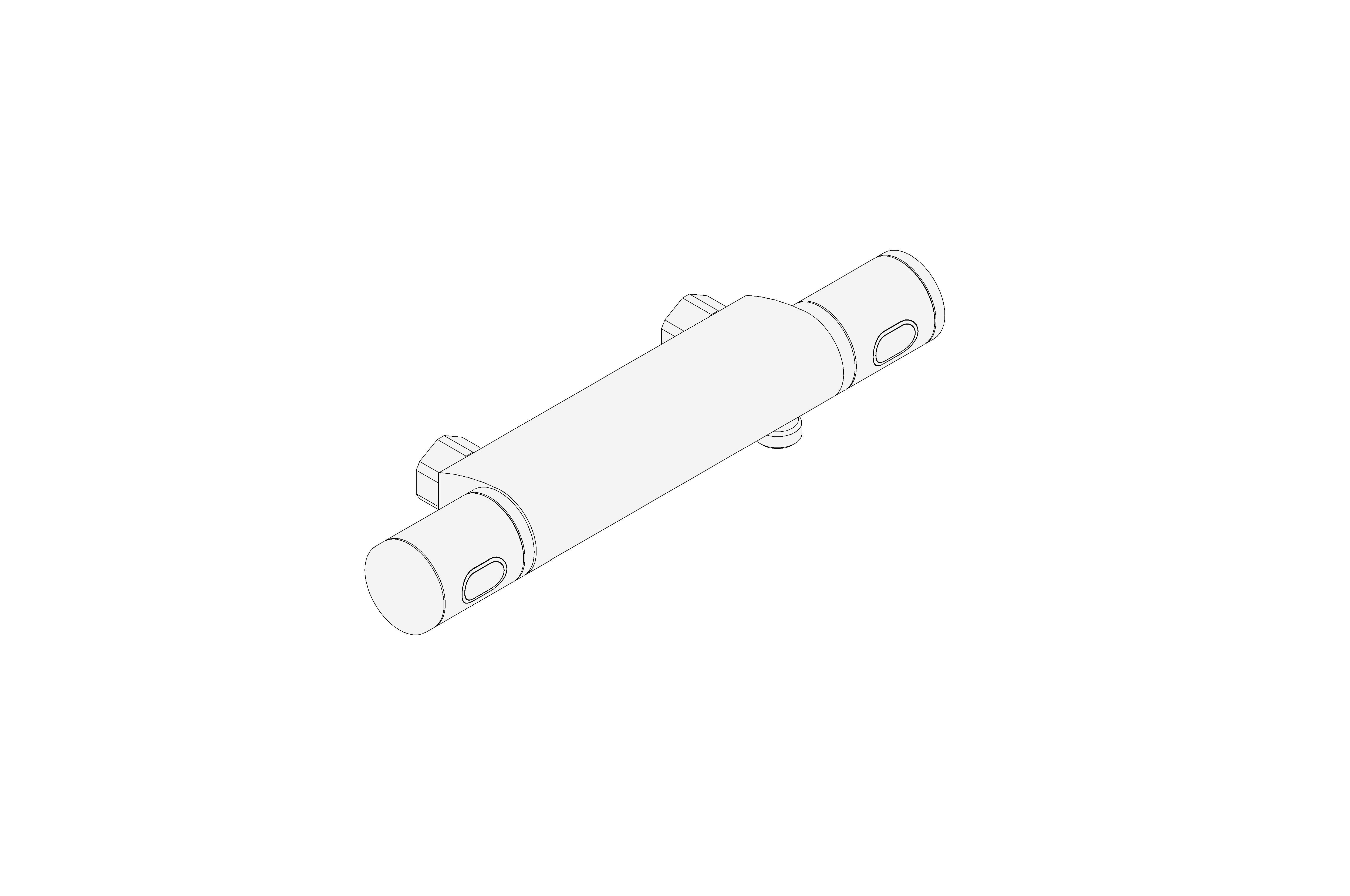 bimstore 3D image of the Grohtherm 1000 Performance Thermostatic shower mixer 1/2" w/o unions - 34777000 from Grohe