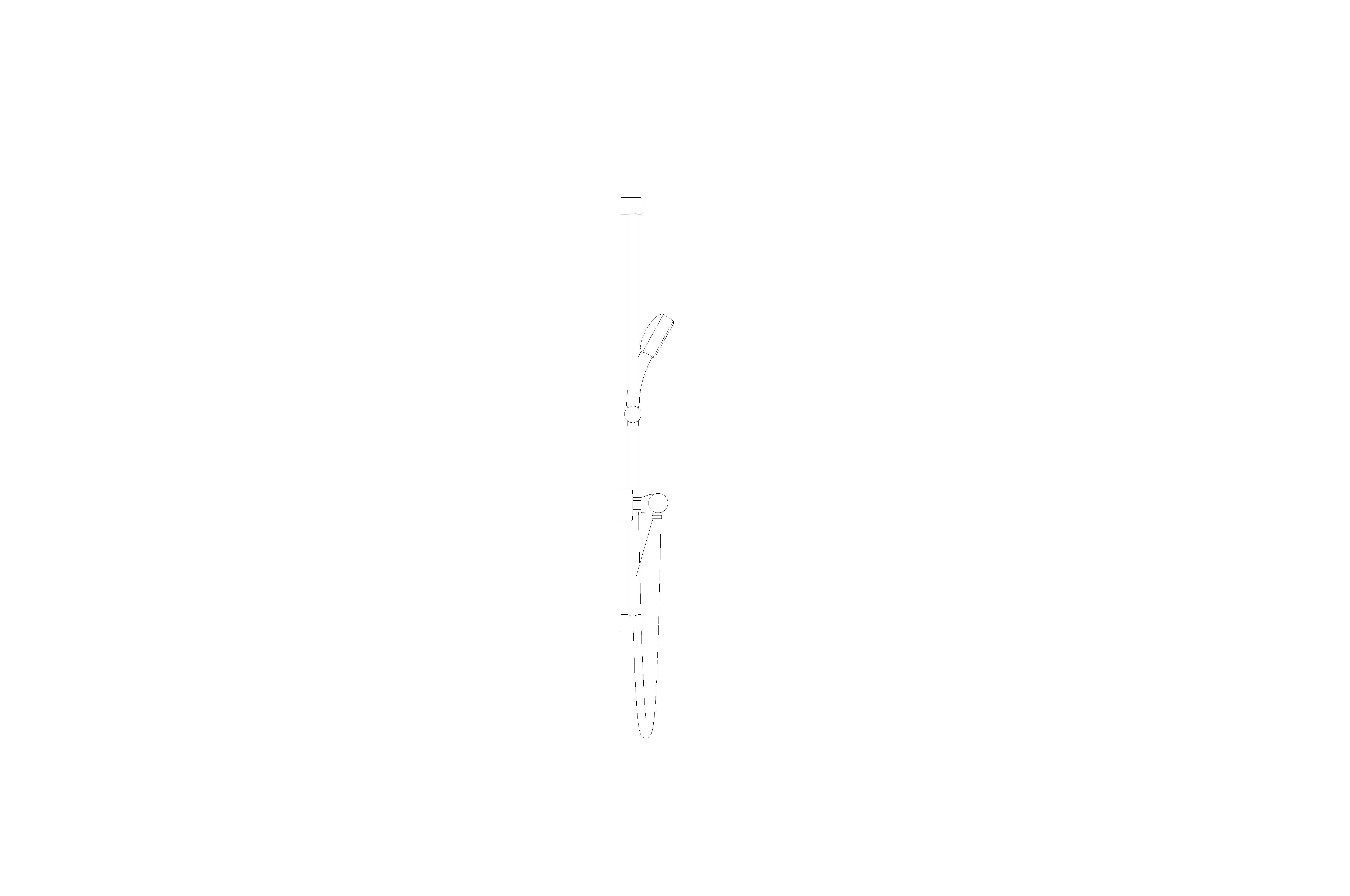 bimstore side image of the Grohtherm 1000 Performance Thermostatic shower mixer 1/2" with shower set- 34784000 from Grohe
