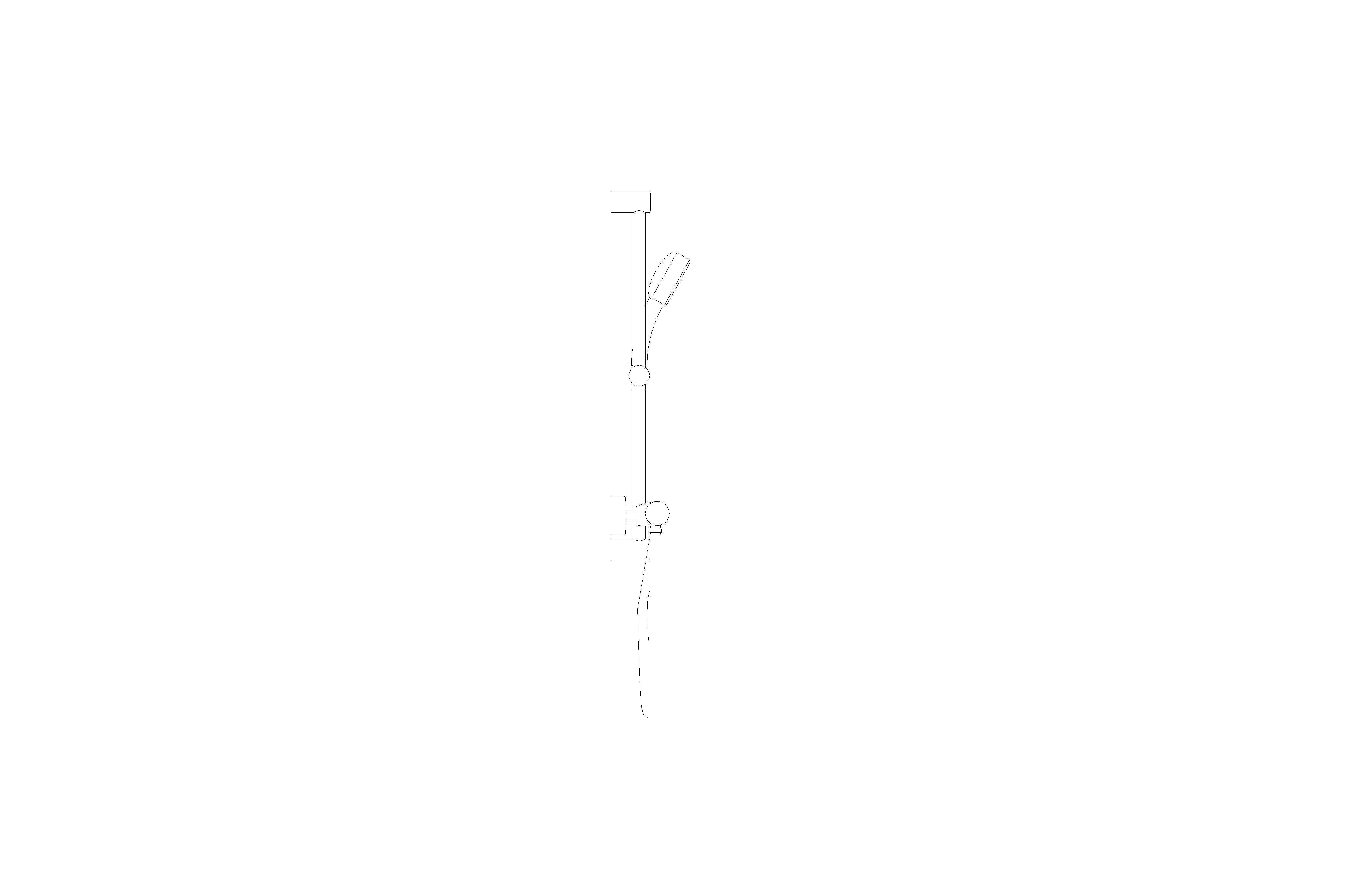 bimstore side image of the Grohtherm 1000 Performance Thermostatic shower mixer 1/2" with shower set FR NF/C3 - 34787000 from Grohe