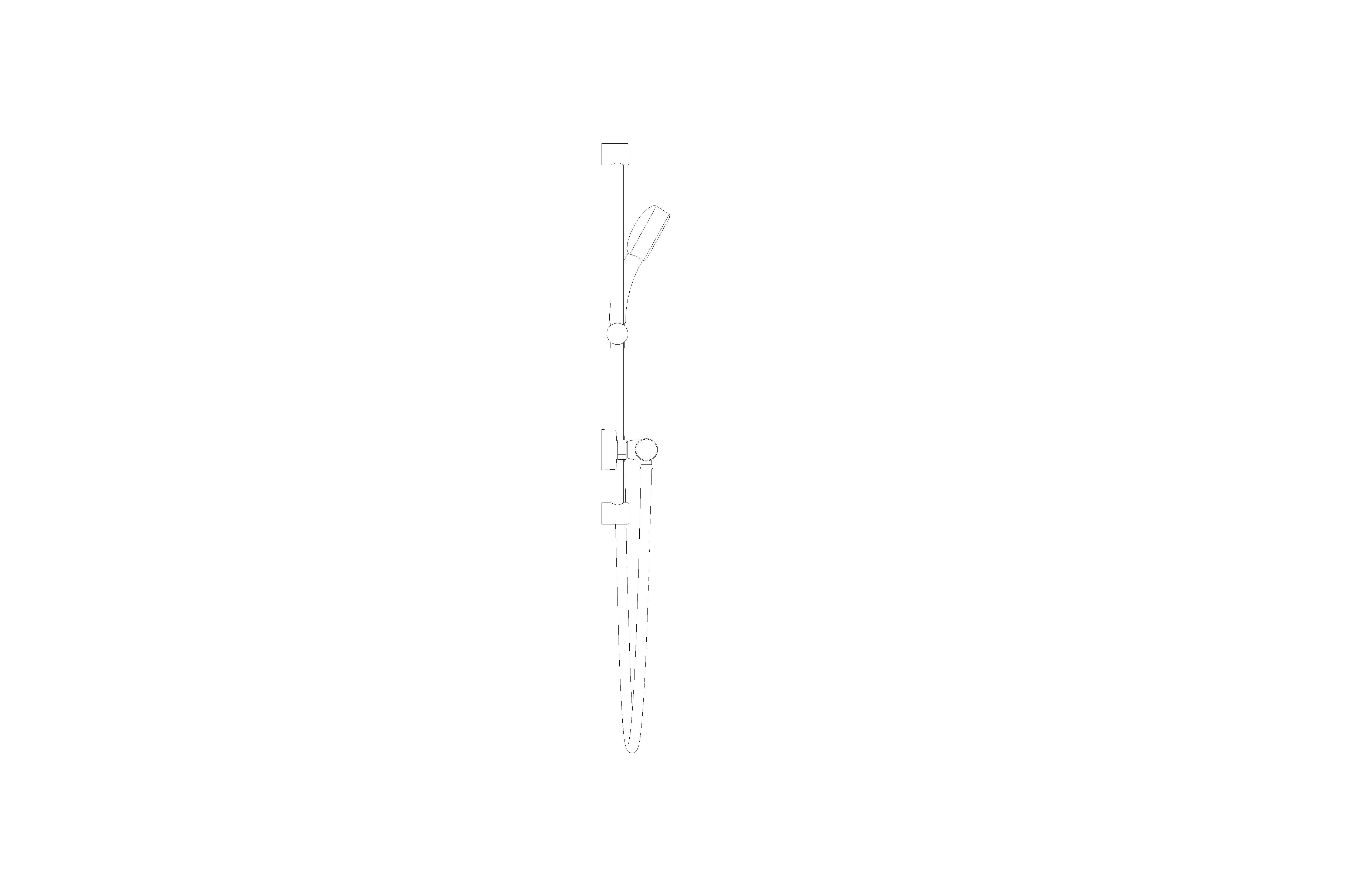 bimstore side image of the Grohtherm 800 Cosmopolitan Thermostatic shower set 1/2" - 34768000 from Grohe