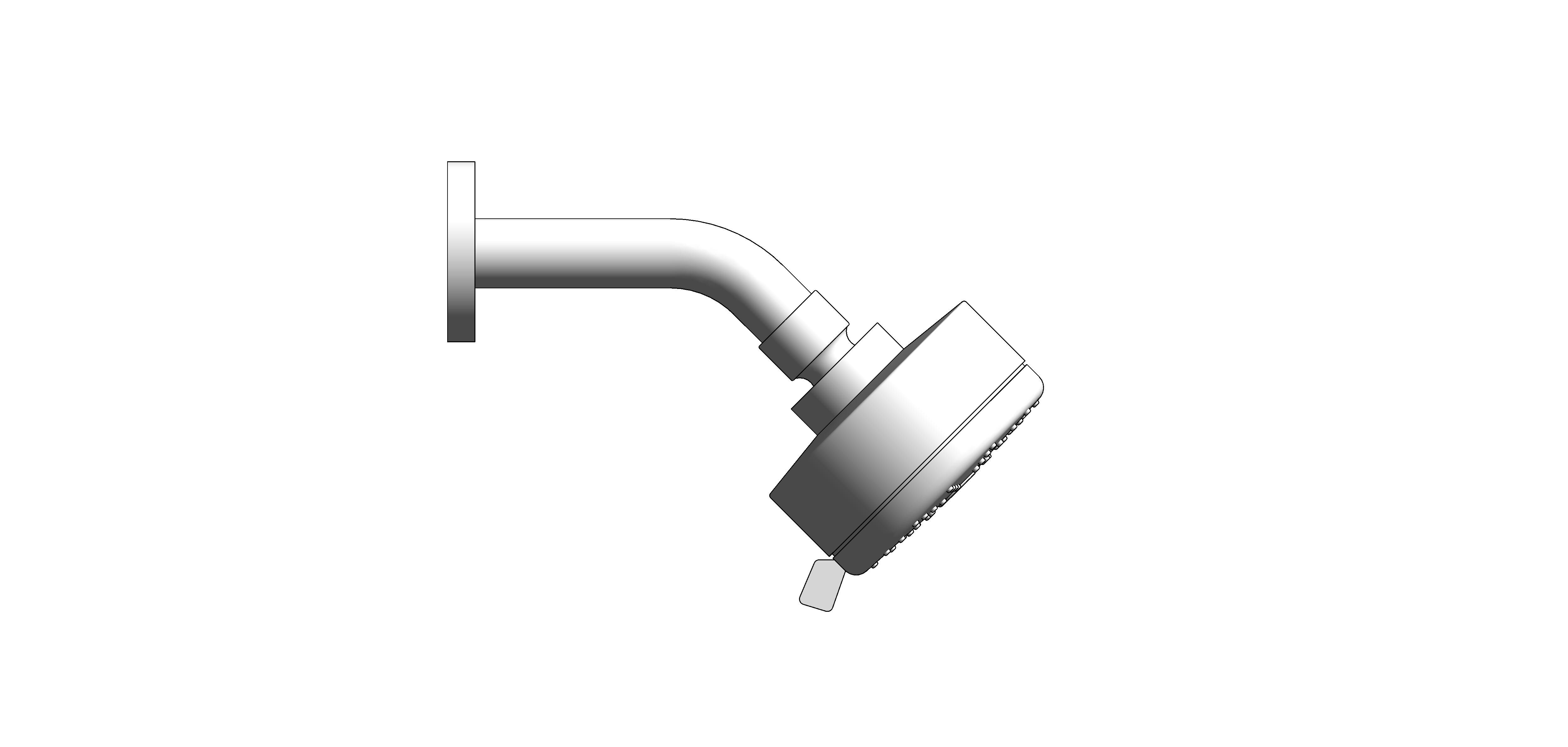 bimstore side image of the New Tempesta Cosmopolitan 100 Head Shower - 26613000 from Grohe