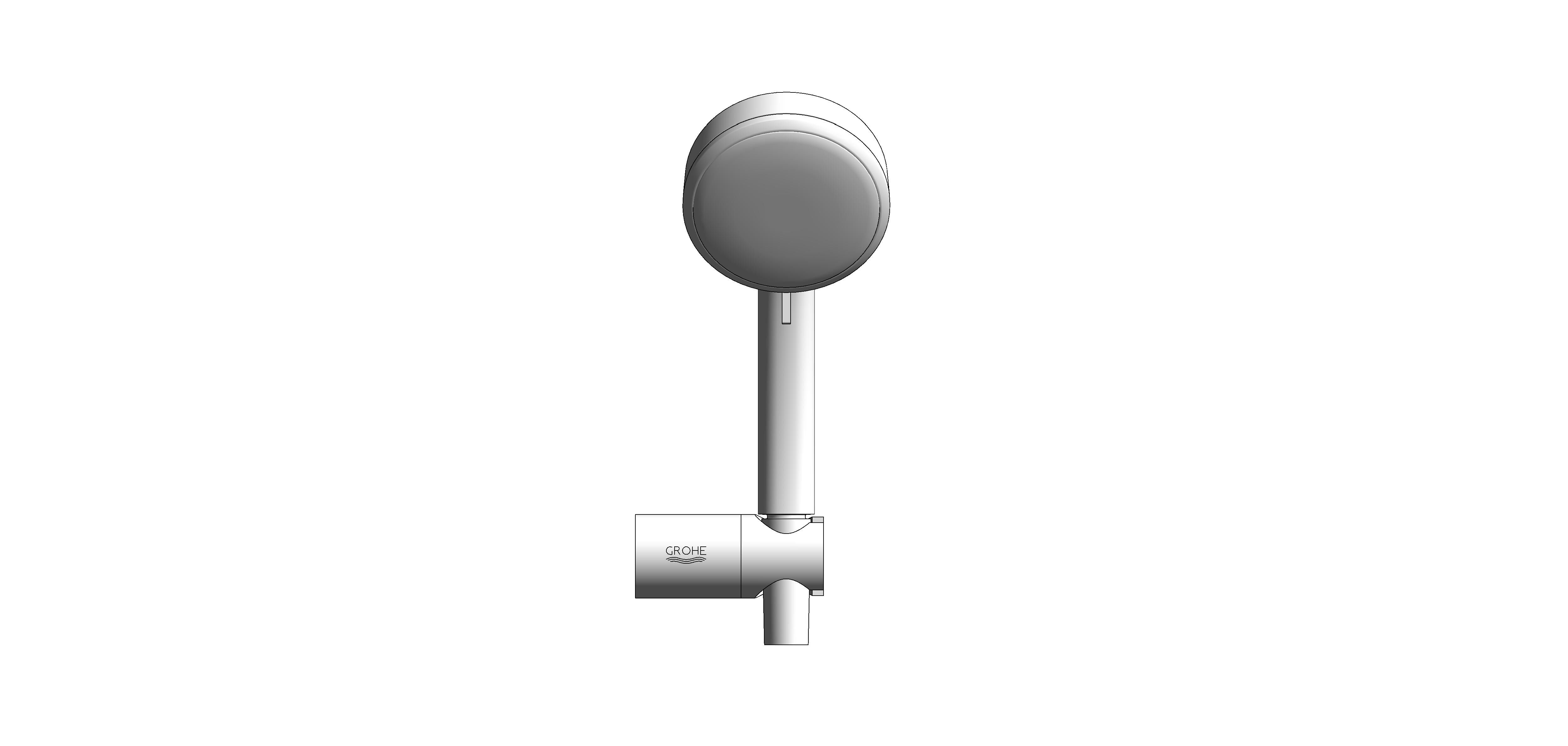 bimstore front image of the New Tempesta Cosmopolitan 100IV Hand Shower - 26618000 from Grohe