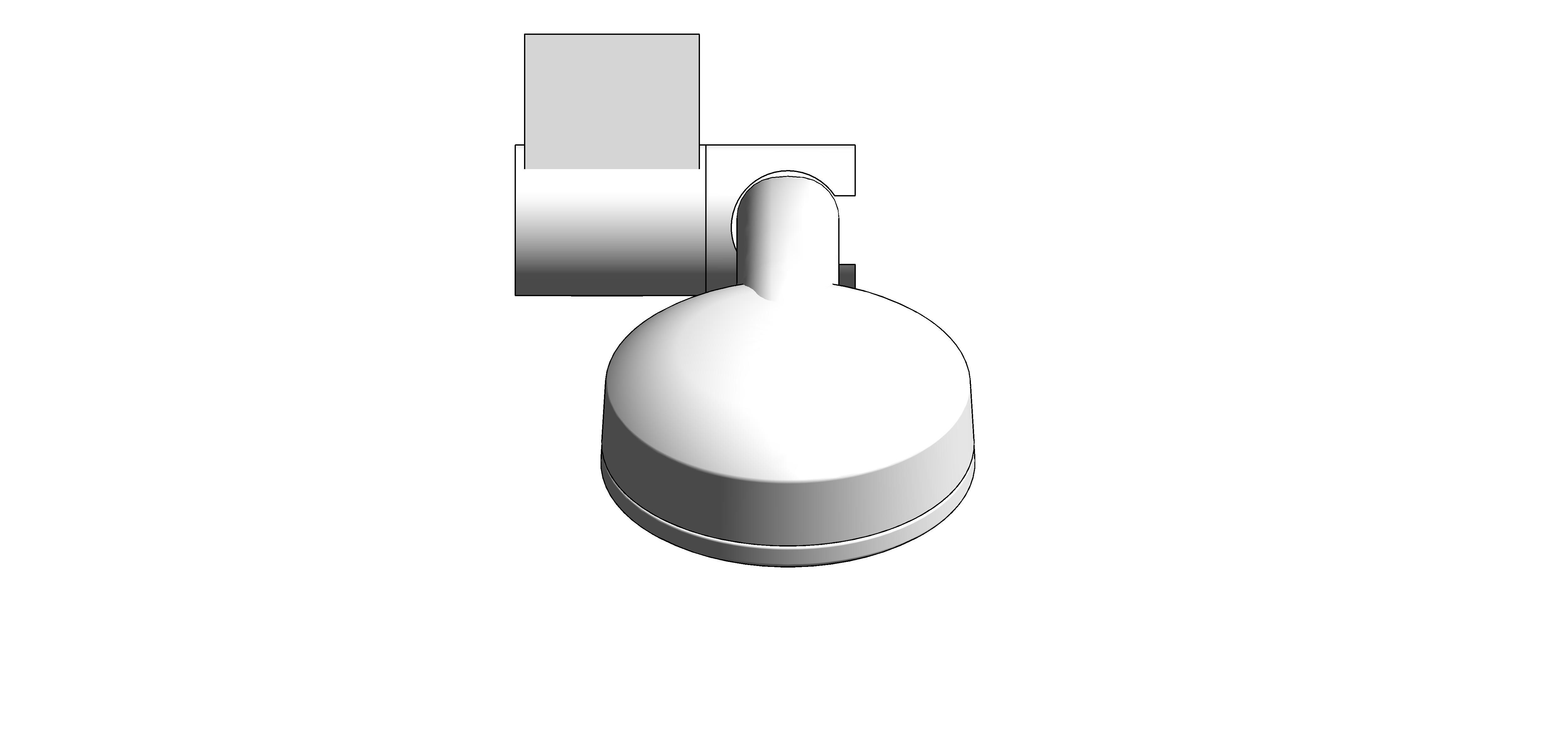 bimstore plan image of the New Tempesta Cosmopolitan 100IV Hand Shower - 26618000 from Grohe
