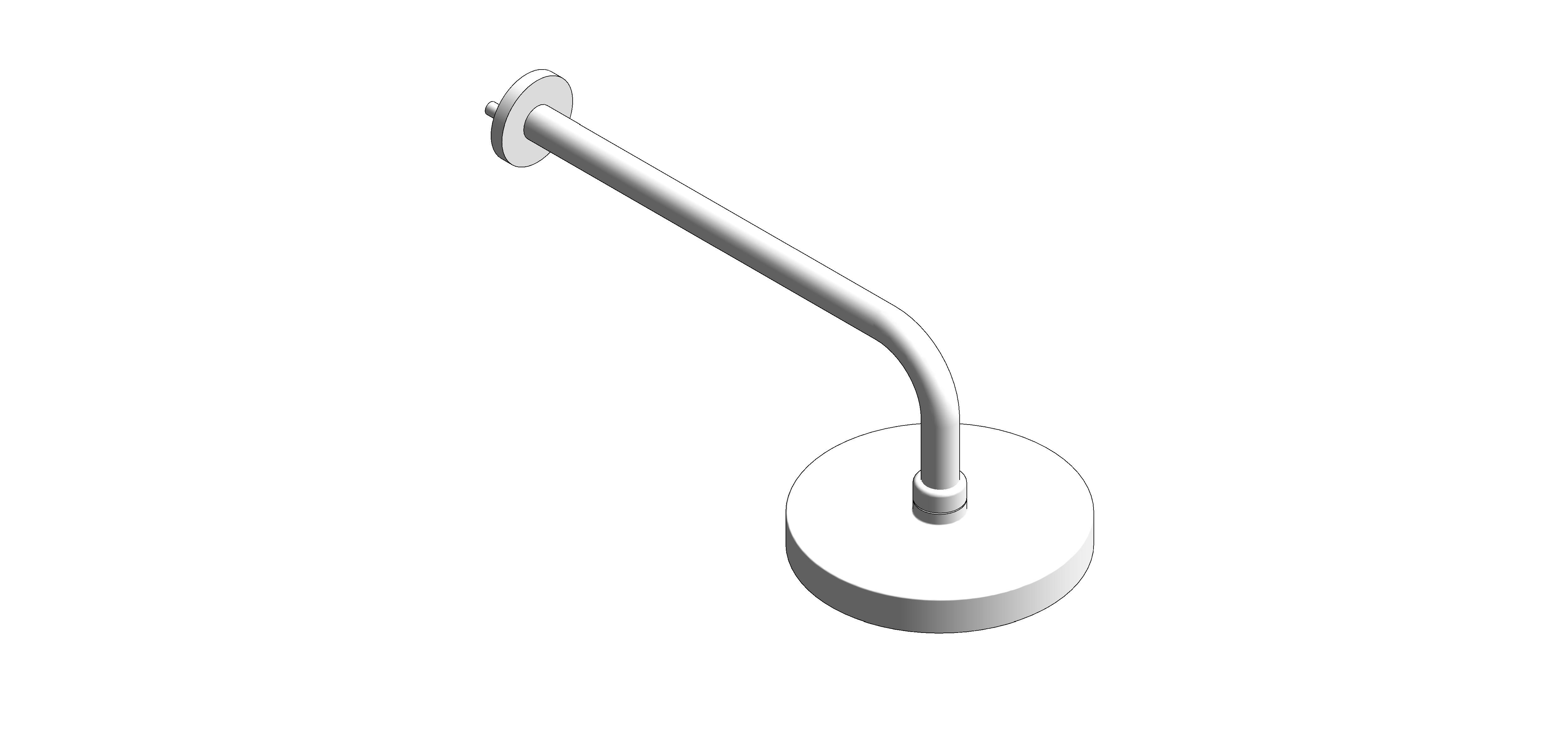 bimstore 3D image of the New Tempesta Cosmopolitan 200 Head Shower - 26615000 from Grohe