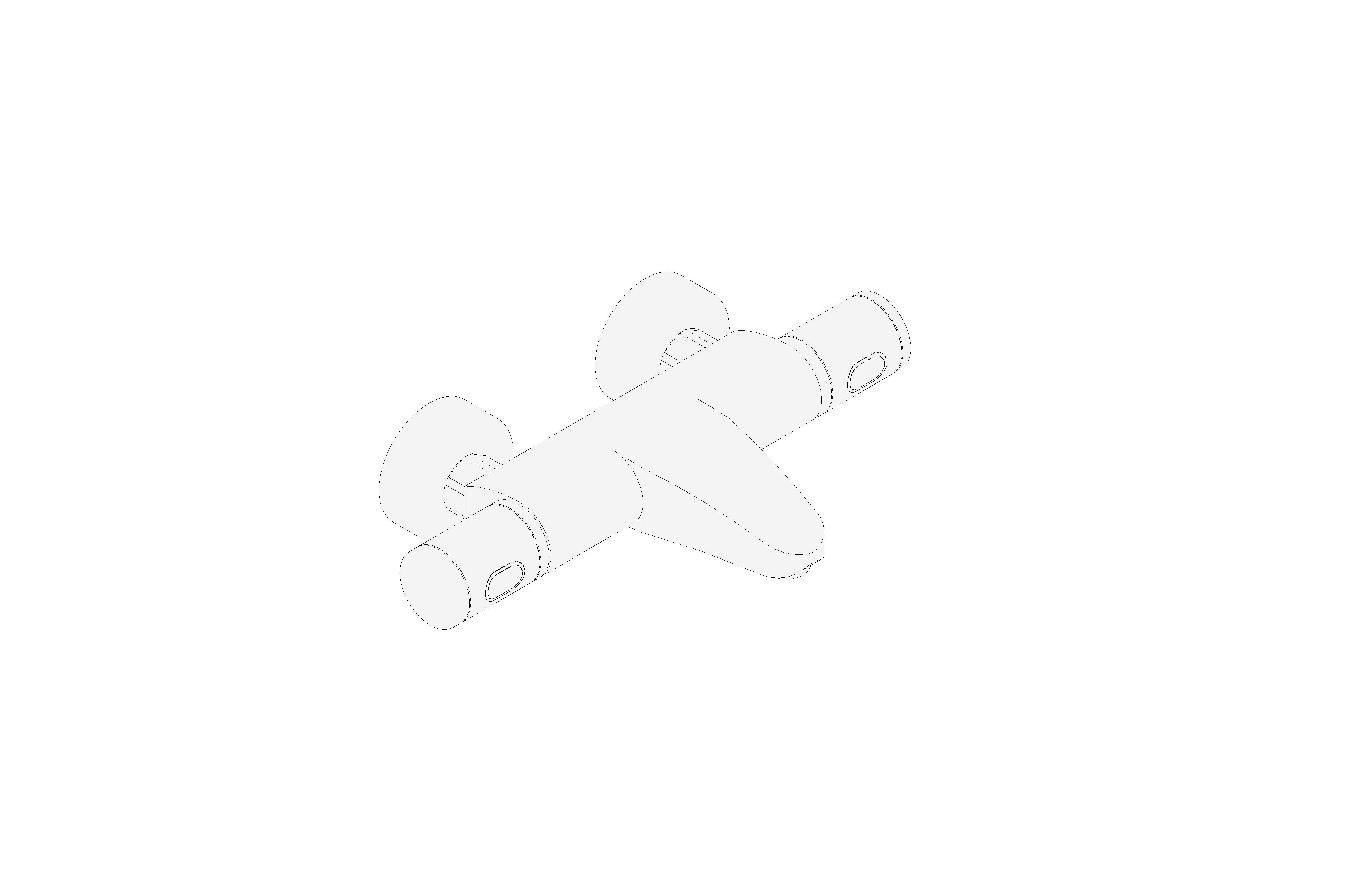 bimstore 3D image of the Precision Feel Thermostatic bath mixer 1/2" - 34788000 from Grohe