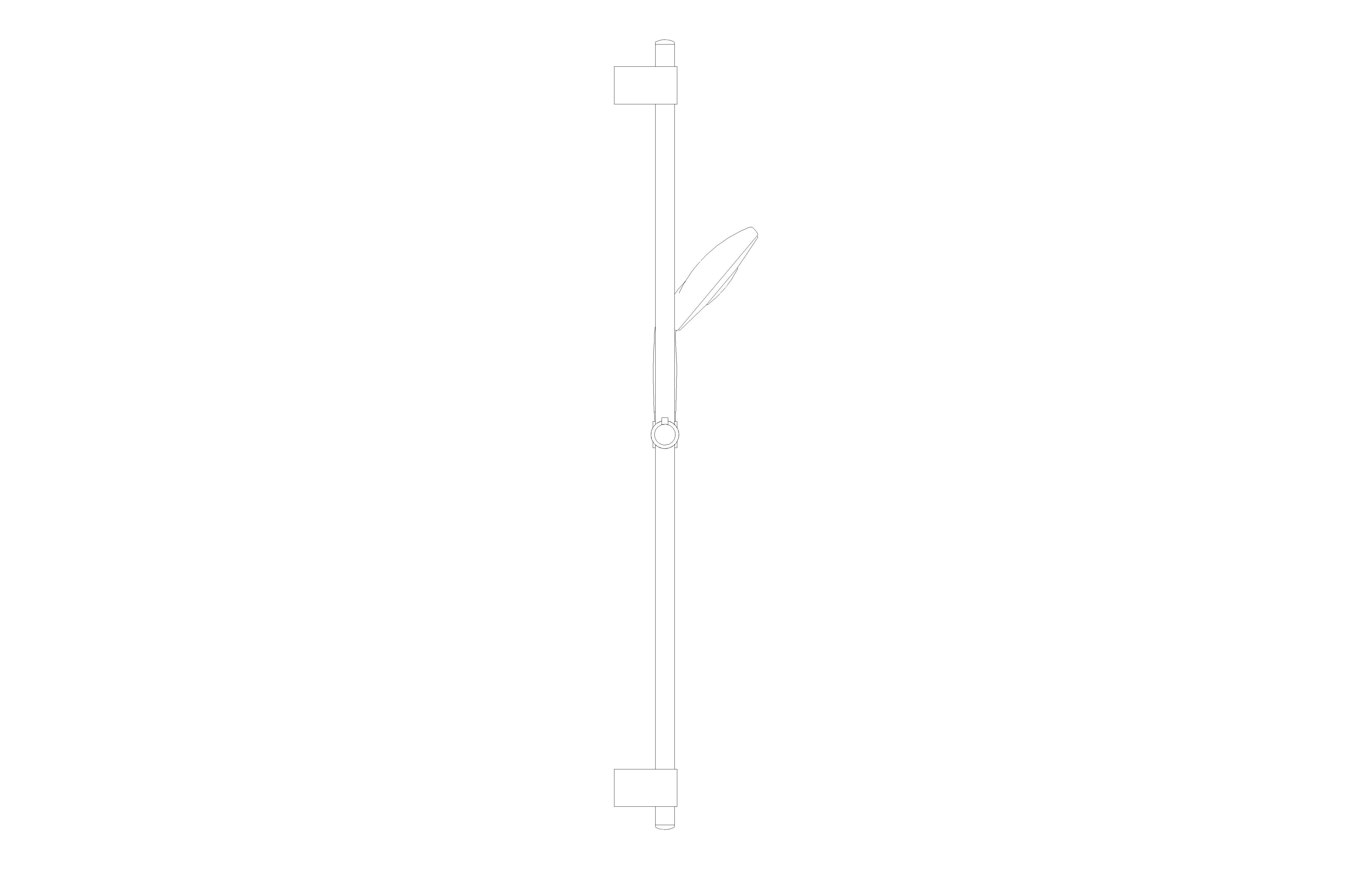 bimstore side image of the Rainshower Classic 160 Shower Rail Set 4 Sprays - 28770001 from Grohe