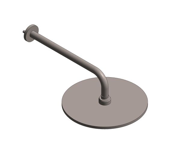 bimstore 3D image of the Rainshower Cosmopolitan 310 Head Shower - 26626A00 from Grohe
