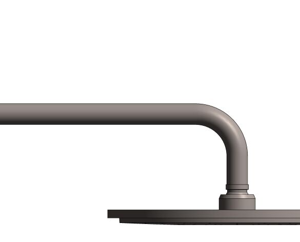 bimstore side image of the Rainshower Cosmopolitan 310 Head Shower - 26626A00 from Grohe