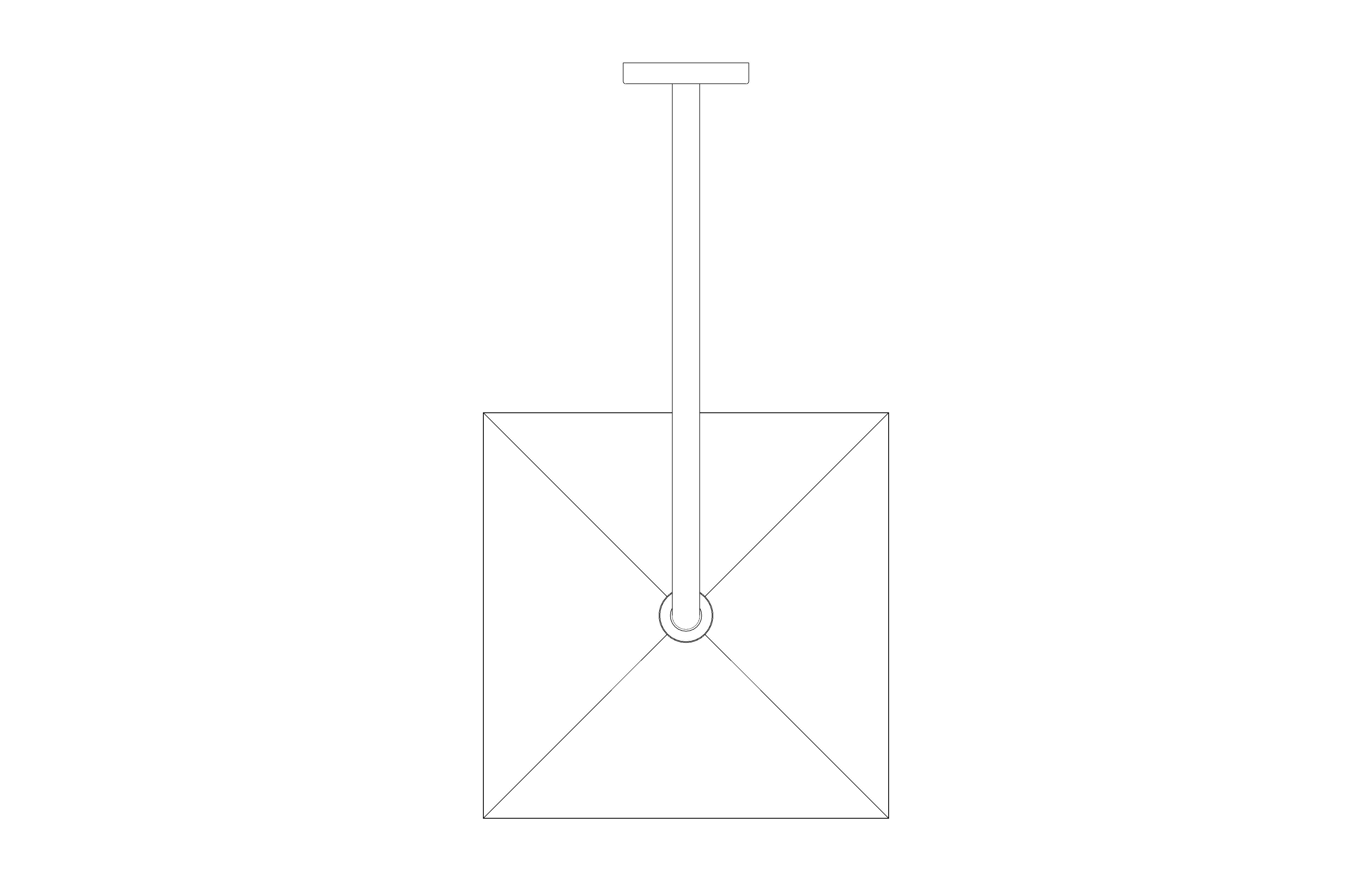 bimstore plan image of the Rainshower - Mono 310 Cube - 26564000 from Grohe