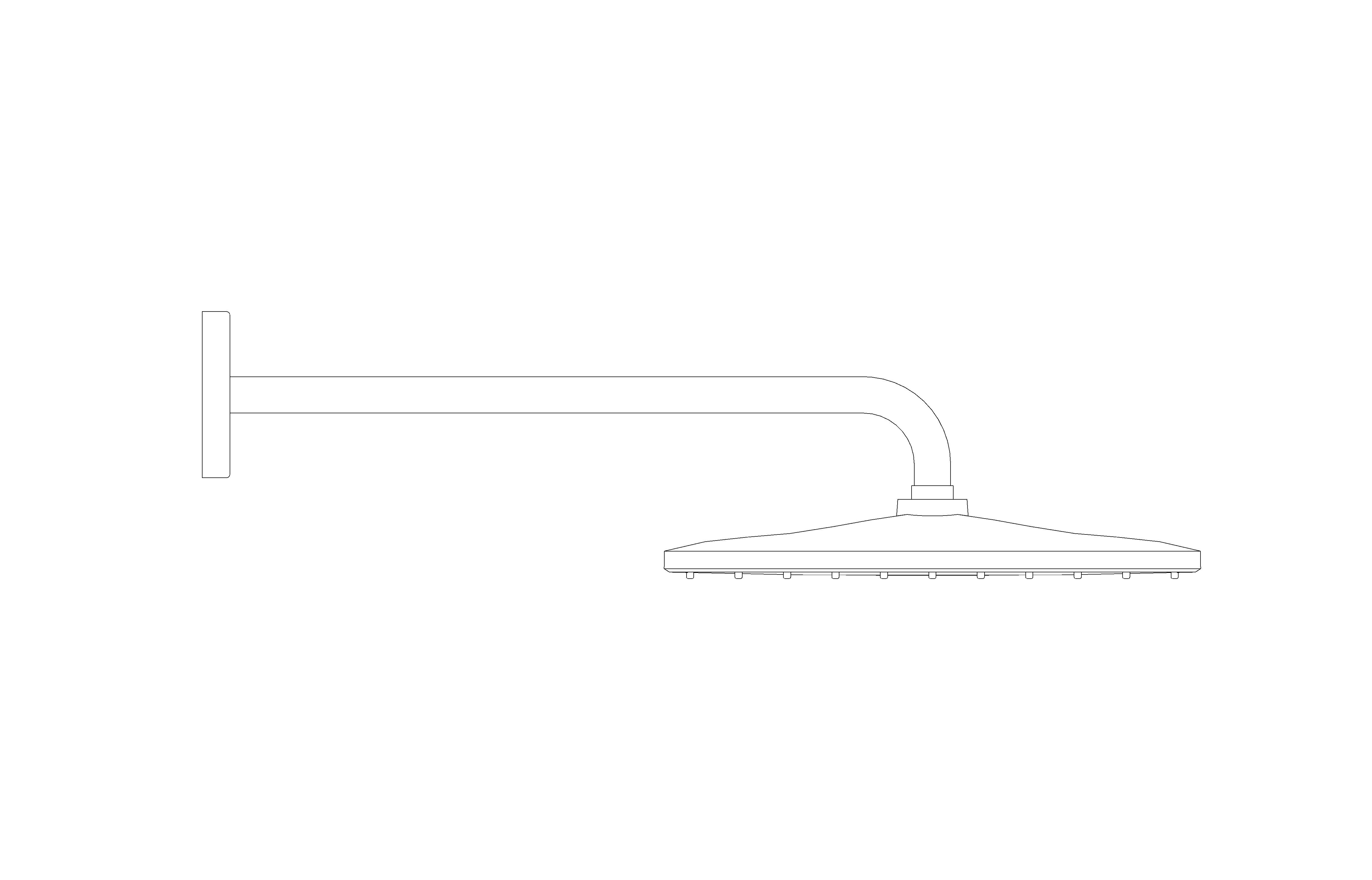 bimstore side image of the Rainshower - Mono 310 Cube - 26564000 from Grohe