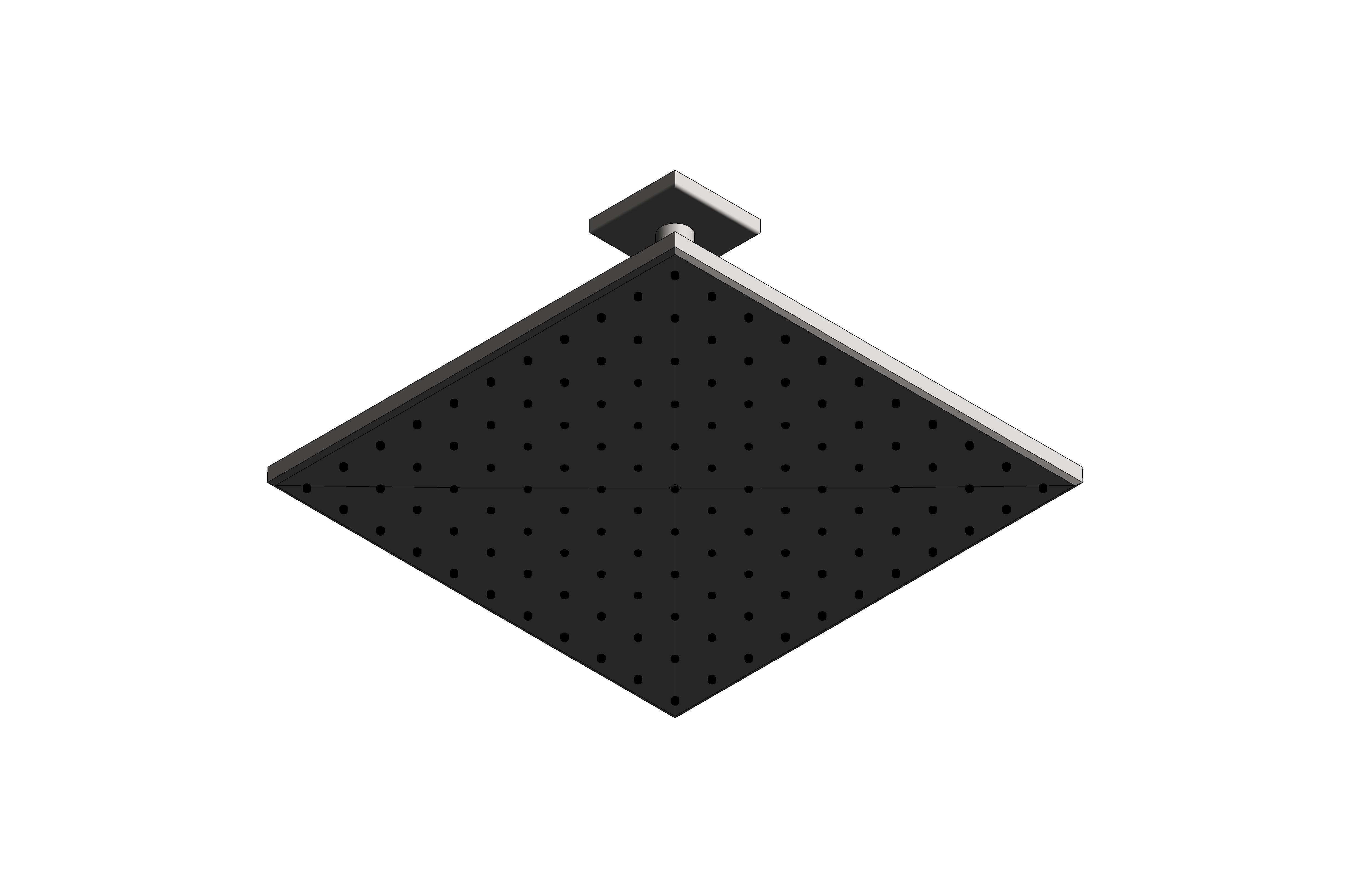bimstore 3D image of the Rainshower - Mono 310 Cube - 26566000 from Grohe