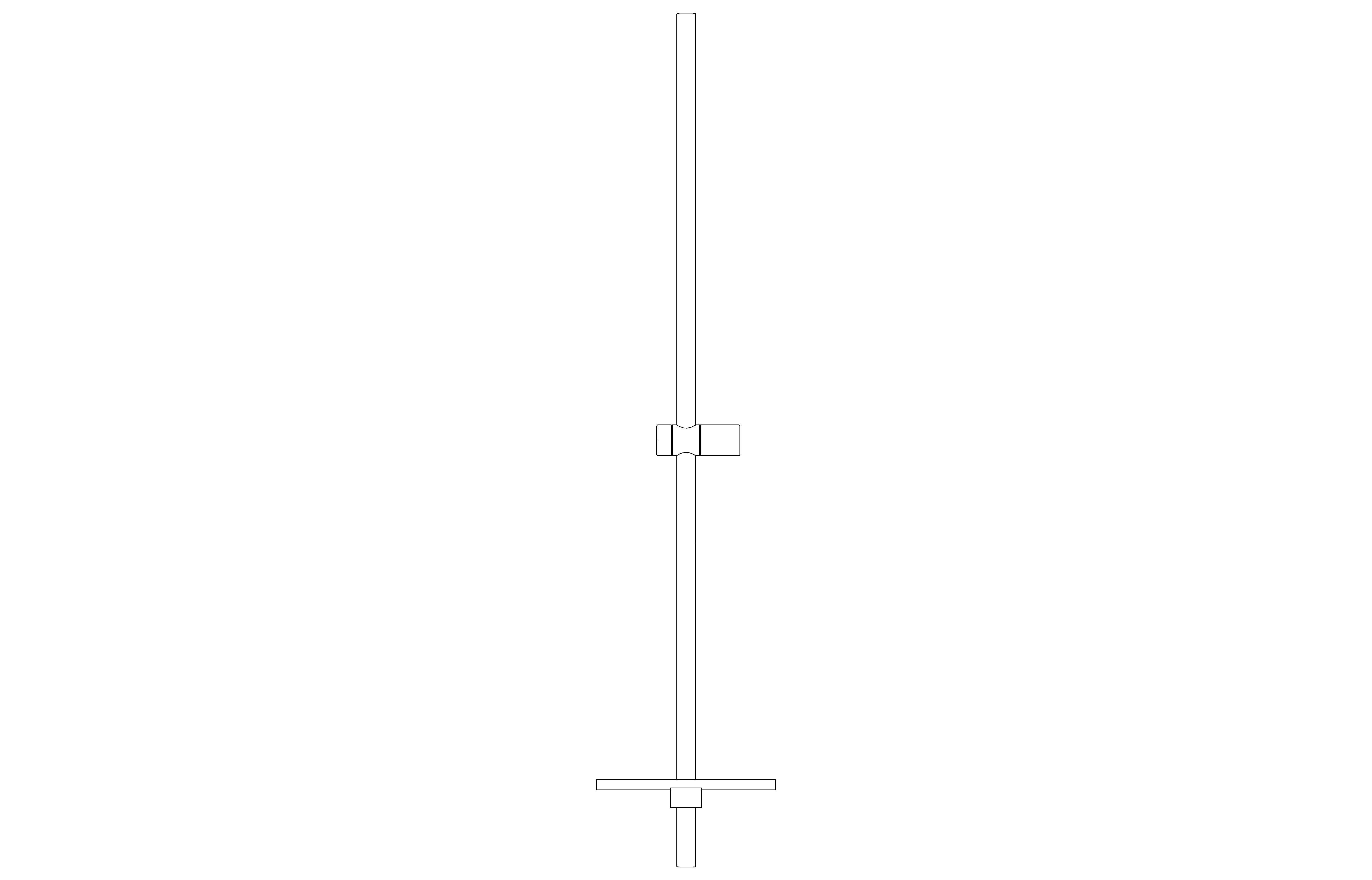 bimstore front image of the Rainshower - SmartActive Shower Rail - 26603000 from Grohe