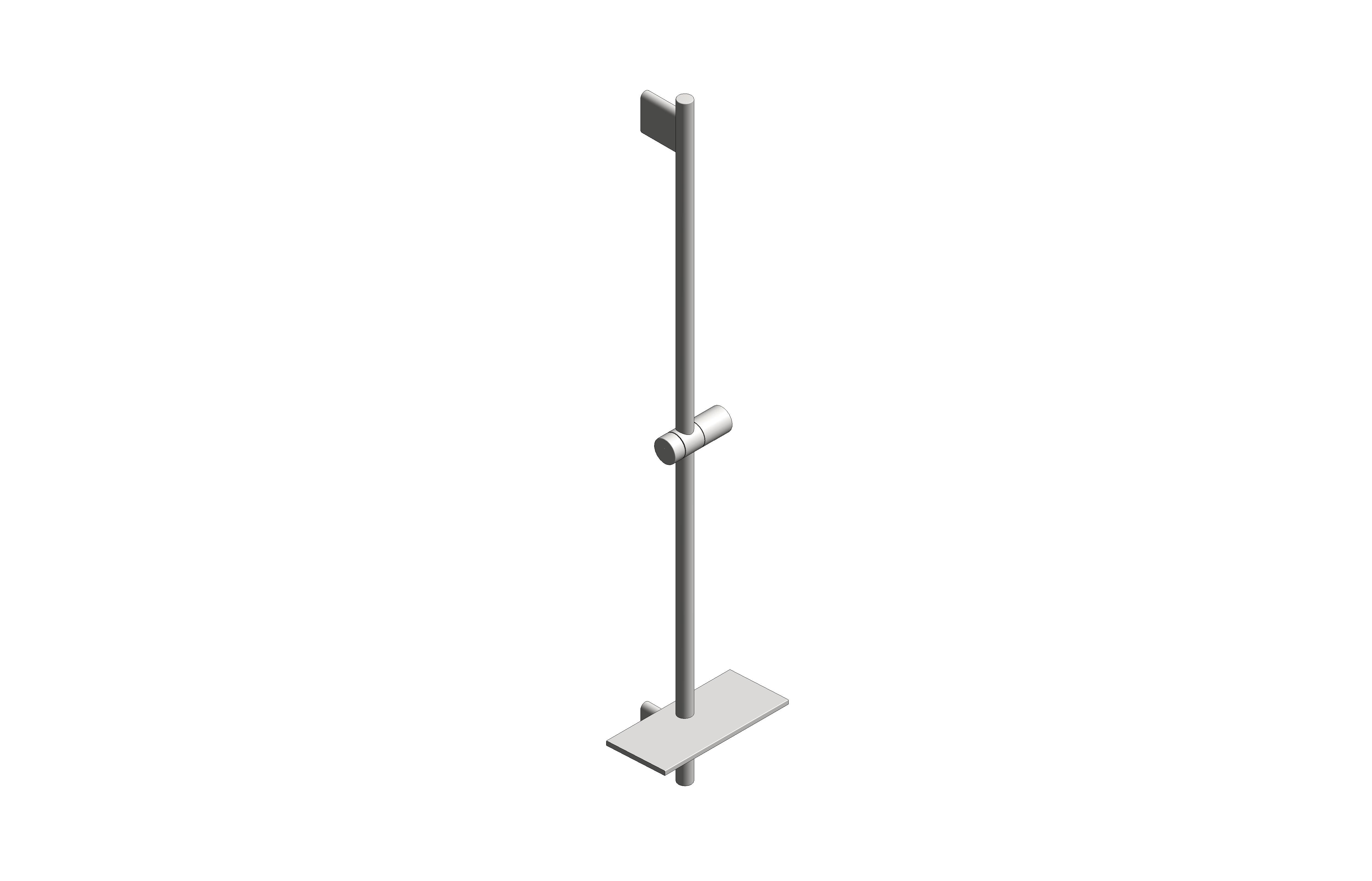 bimstore 3D image of the Rainshower - SmartActive Shower Rail - 26603000 from Grohe