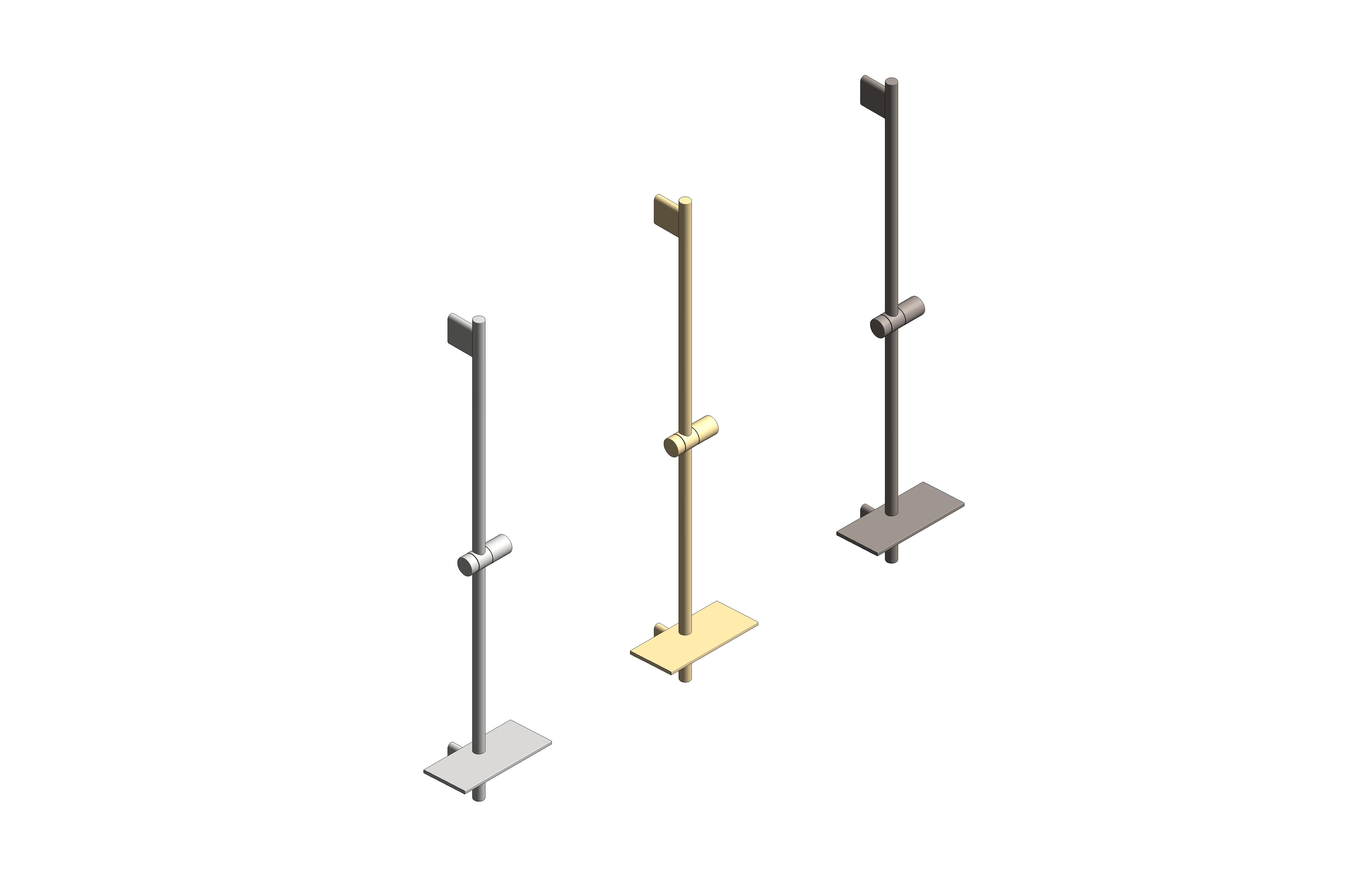 bimstore 3D all image of the Rainshower - SmartActive Shower Rail - 26603000 from Grohe