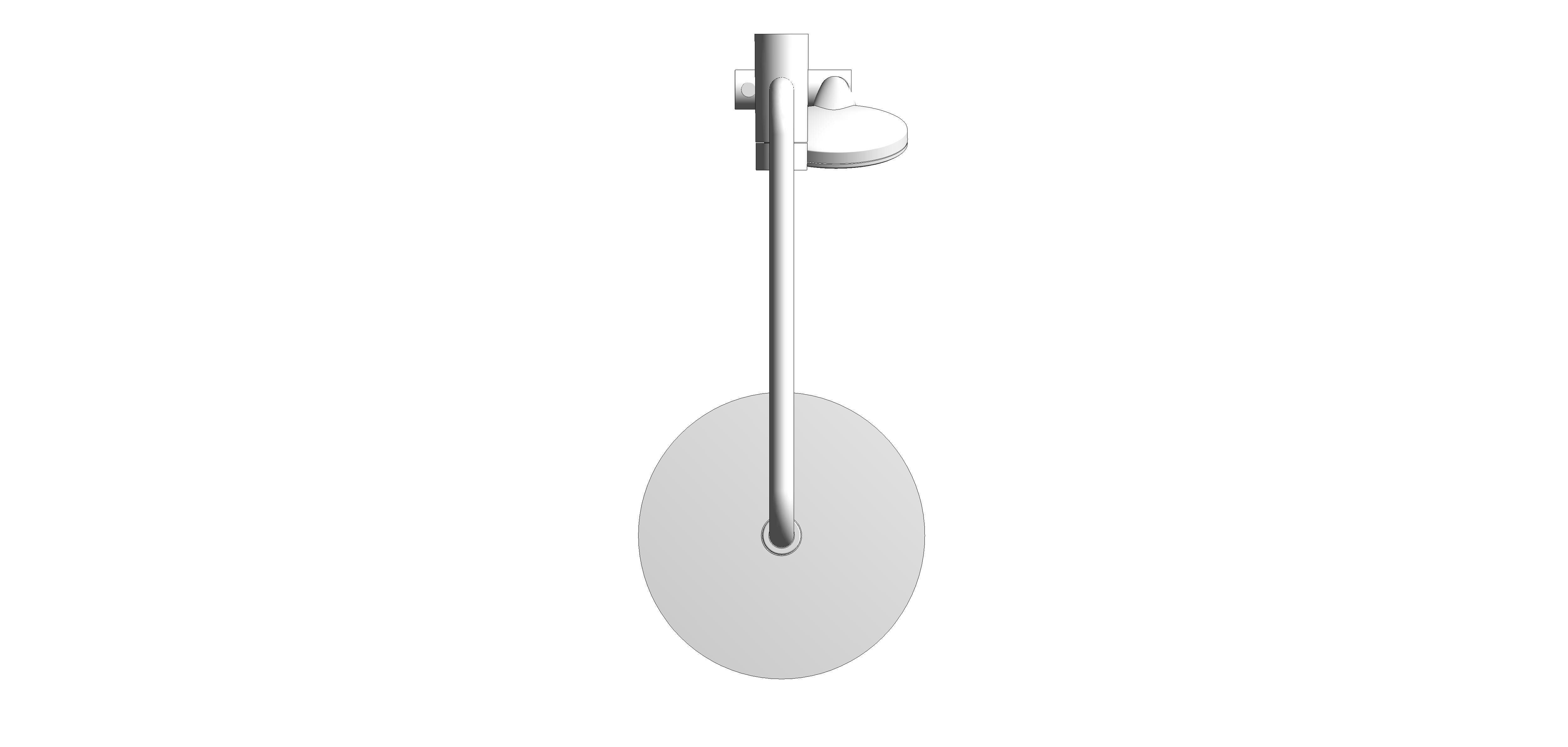 bimstore plan image of the RetroFit 210 Shower System - 26612000 from Grohe
