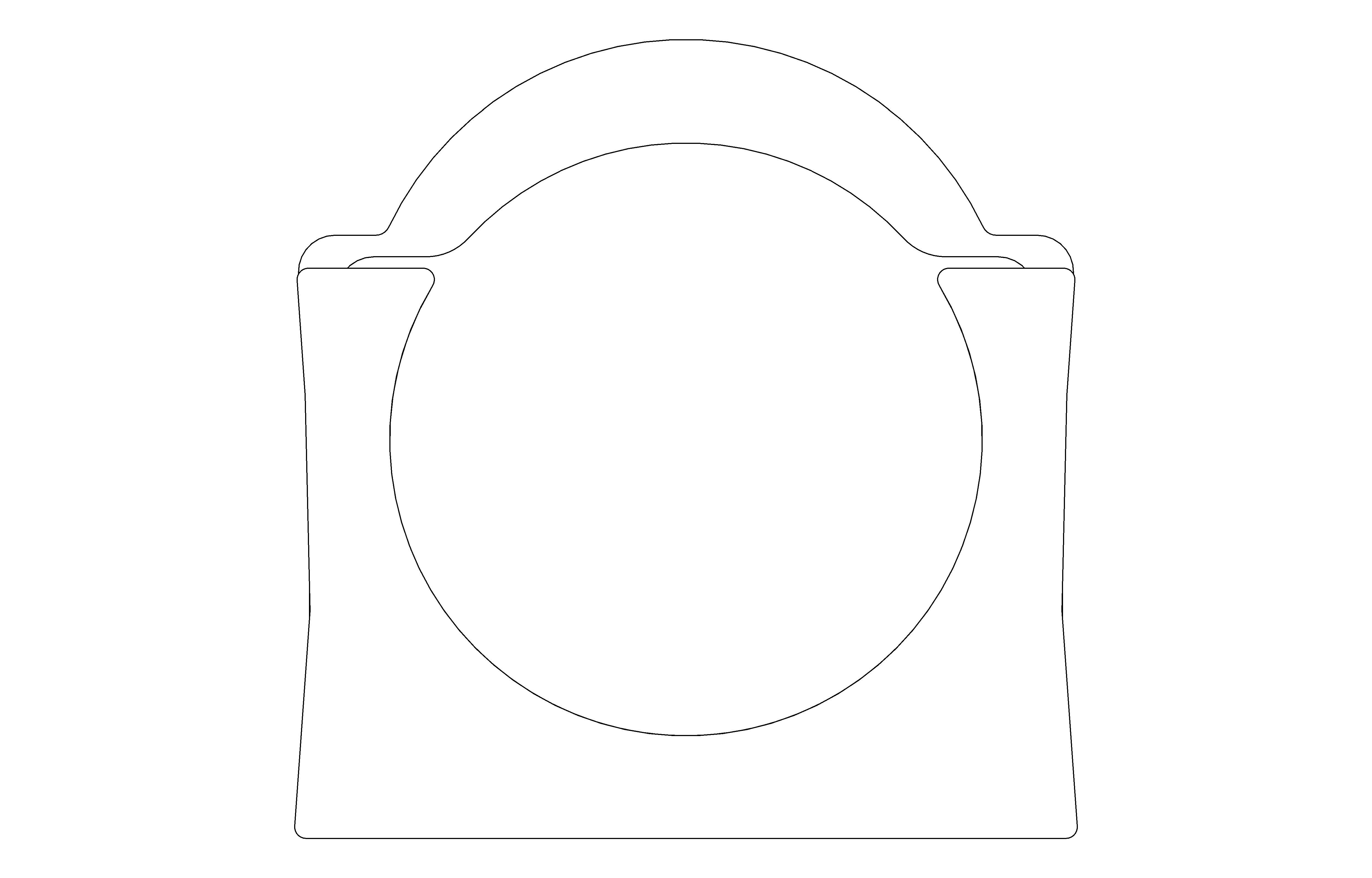 bimstore front image of the Support for Outlend Bend  - 42243000 from Grohe