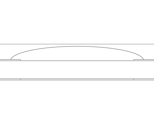 bimstore plan image of the Support for Outlend Bend  - 42243000 from Grohe