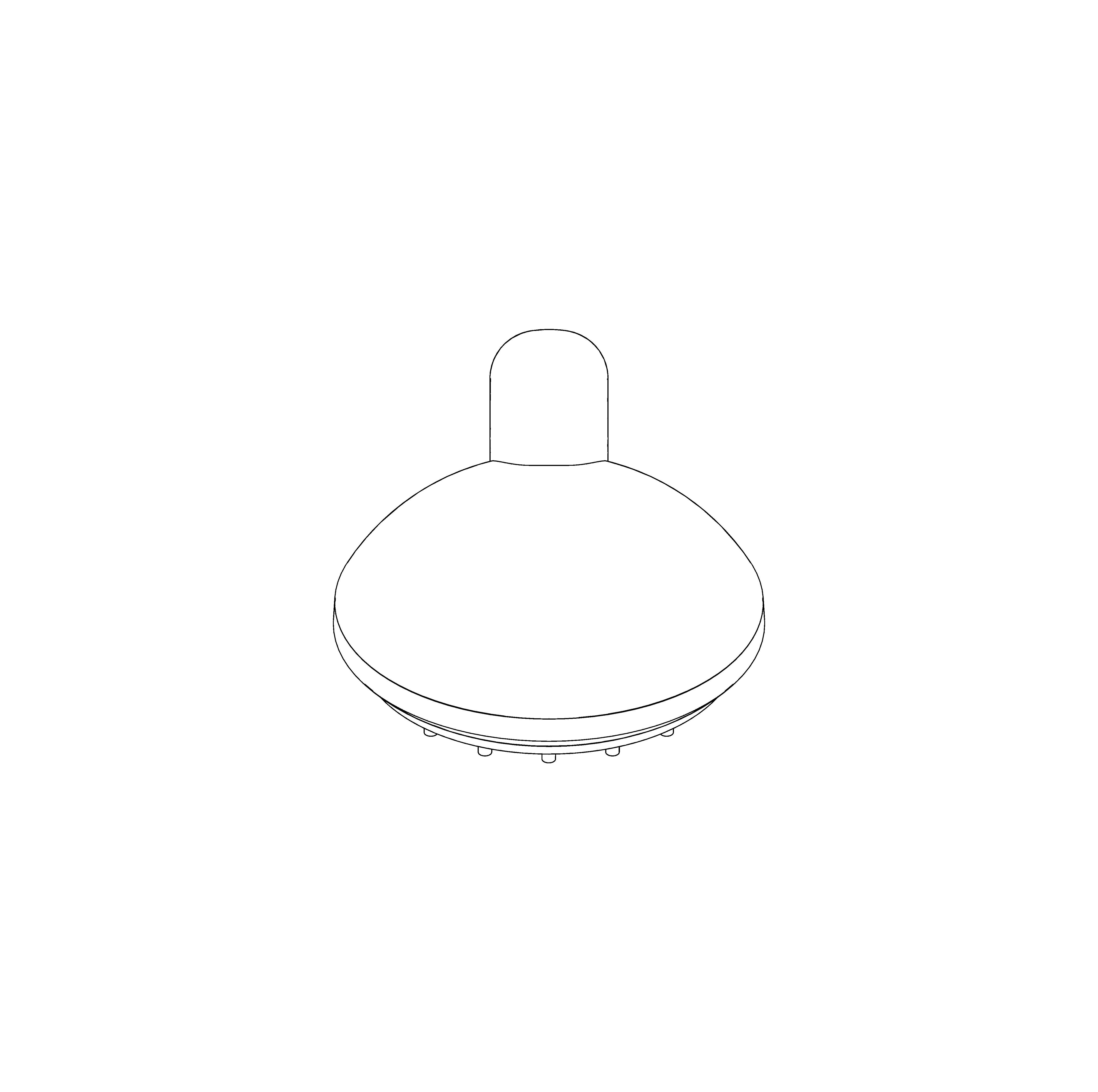 bimstore top image of the Tempesta 100 Hand Shower 1 Spray - 27923001 from Grohe