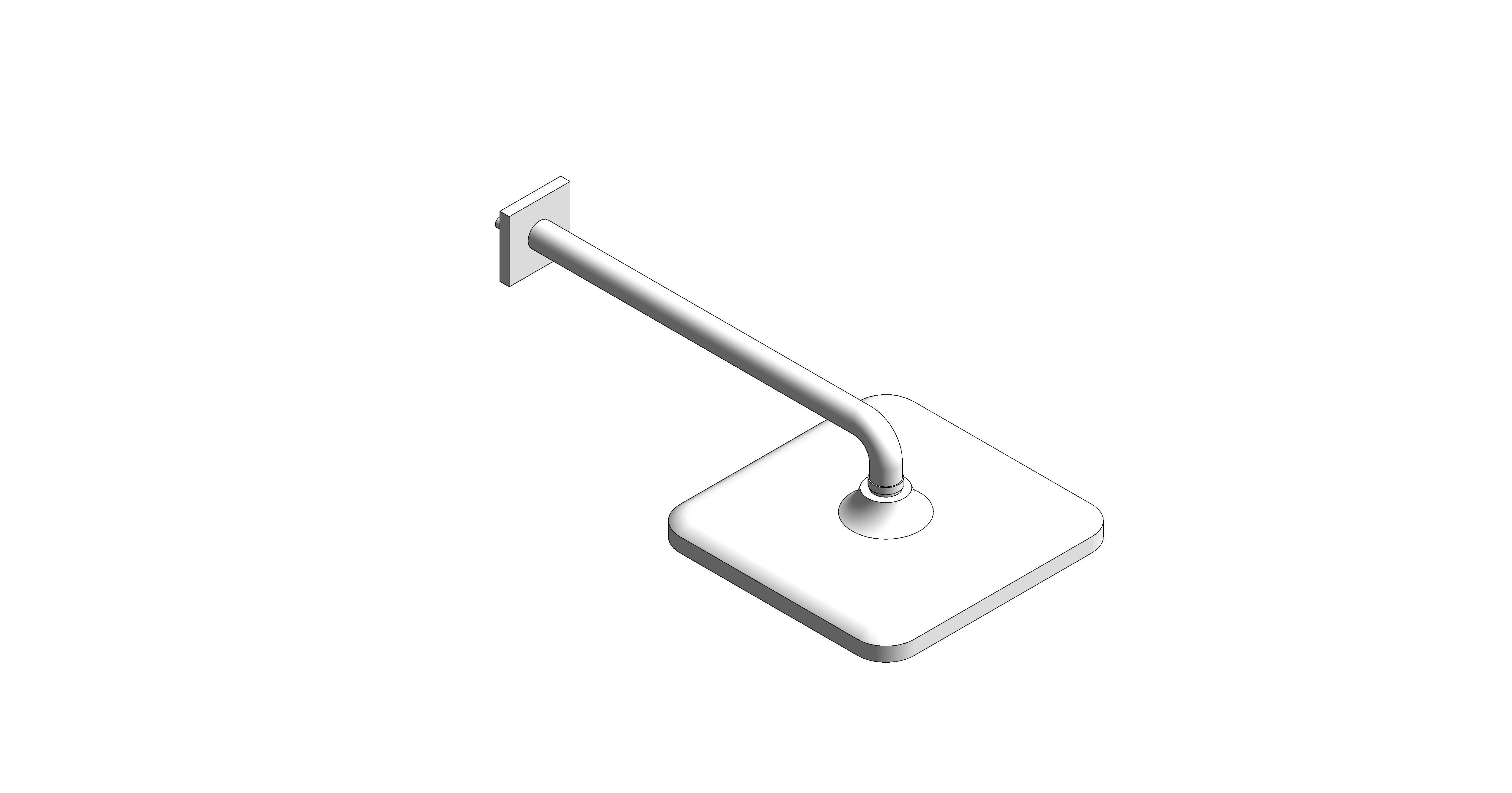 Product:Tempesta - 250 Cube Head Shower Set - 26682000