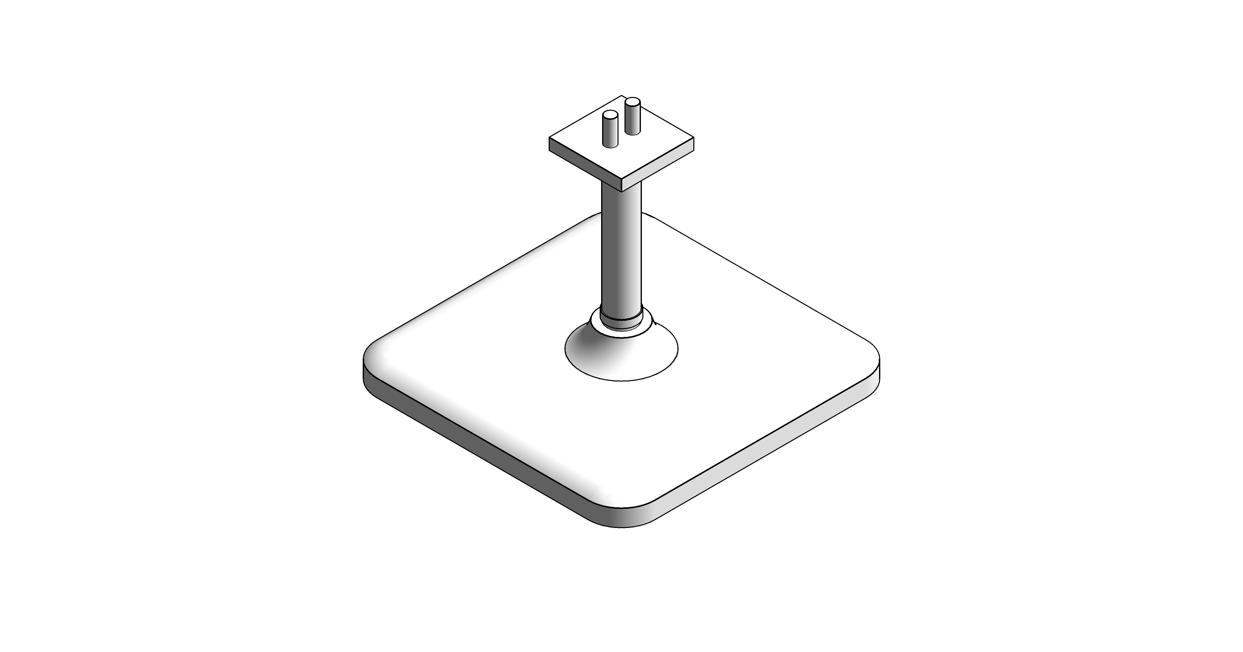 bimstore 3D image of the Tempesta - 250 Cube Head Shower Set - 26683000 from Grohe