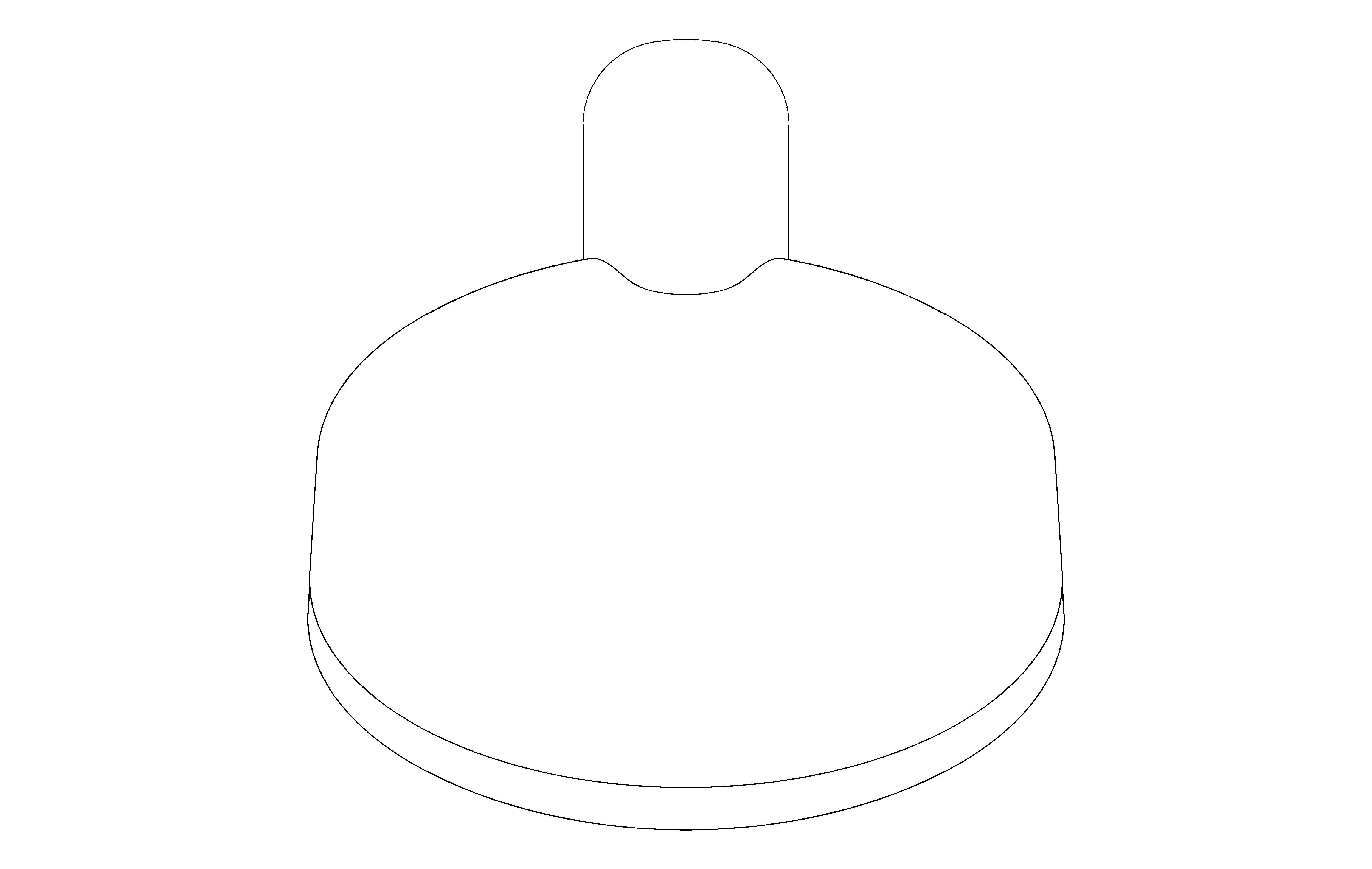 bimstore plan image of the Tempesta Cosmopolitan 100 Hand Shower 4 Sprays - 27573002 from Grohe