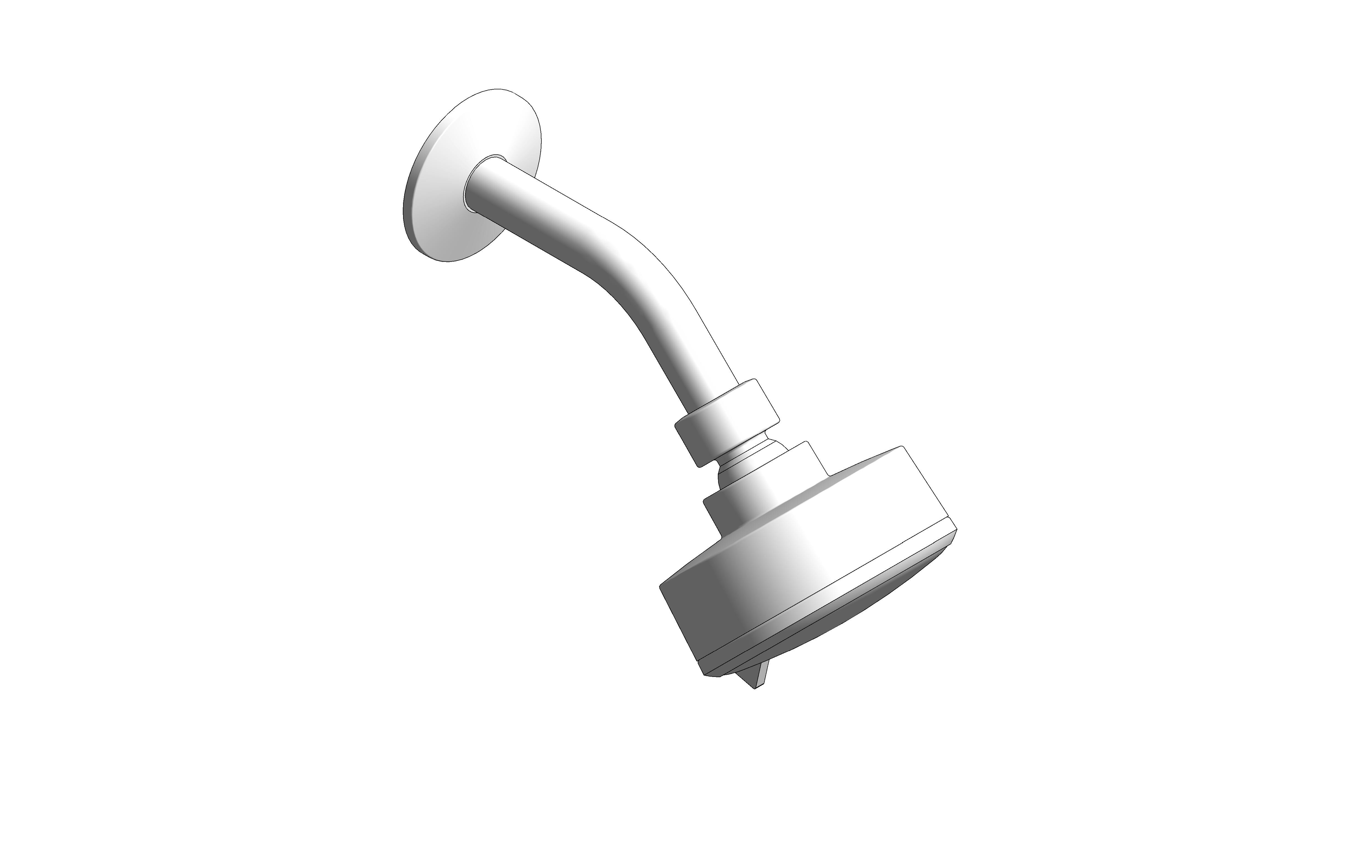 bimstore 3D image of the Tempesta Cosmopolitan 100 Head Shower Set 3 Sprays - 26090001 from Grohe