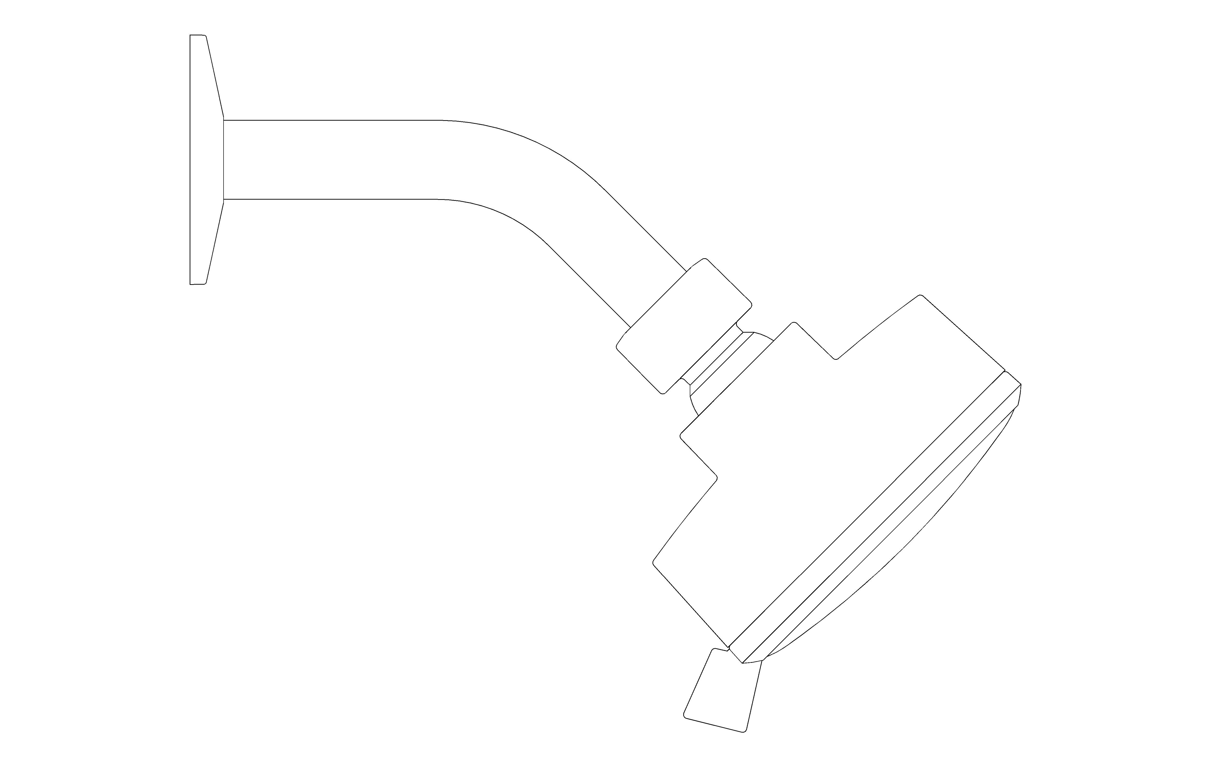 bimstore 3D image of the Tempesta Cosmopolitan 100 Head Shower Set 3 Sprays - 26090001 from Grohe