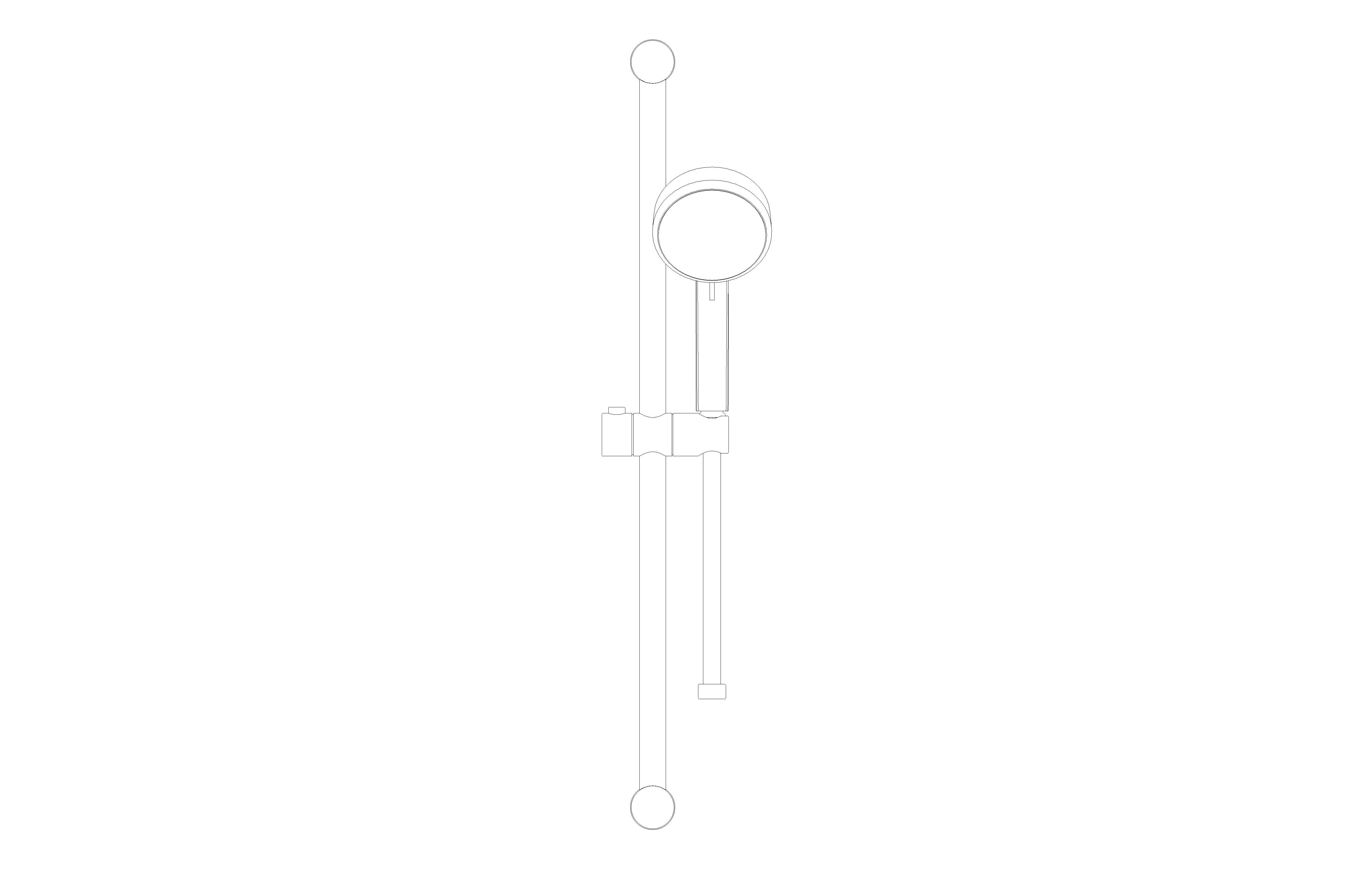 bimstore front image of the Tempesta Cosmopolitan 100 Shower Rail Set 4 Sprays - 27787002 from Grohe