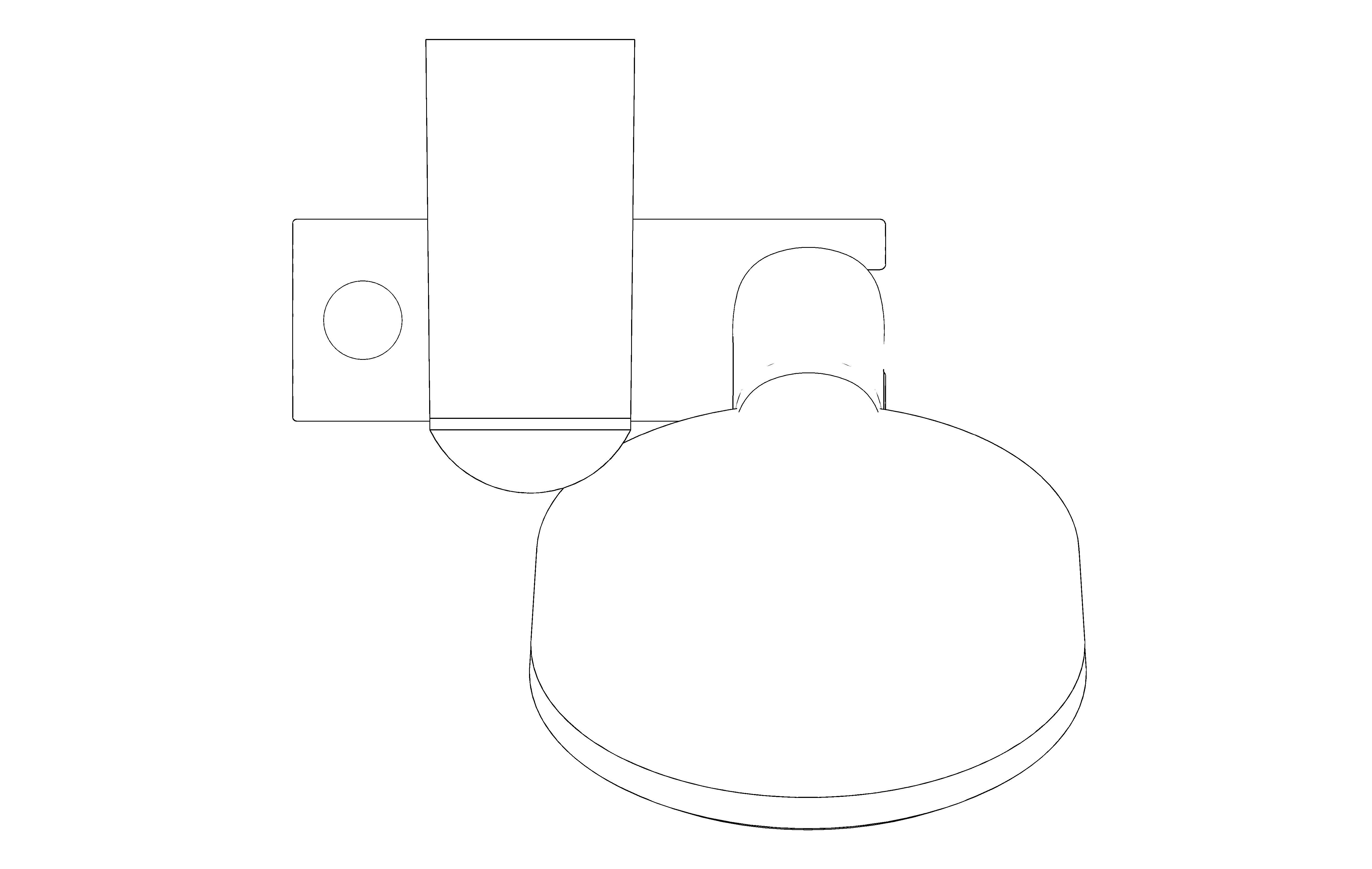 bimstore plan image of the Tempesta Cosmopolitan 100 Shower Rail Set 4 Sprays - 27787002 from Grohe