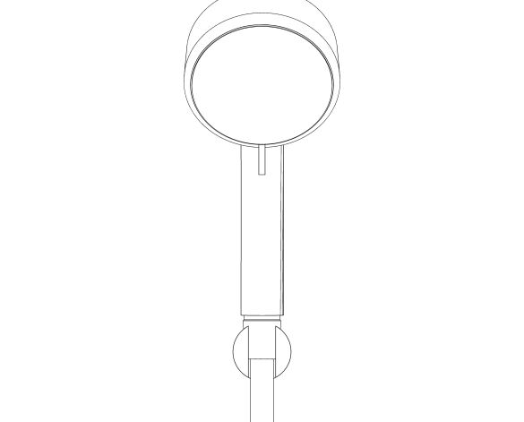 bimstore front image of the Tempesta Cosmopolitan 100 Wall Holder Set 1 Spray - 26084002 from Grohe