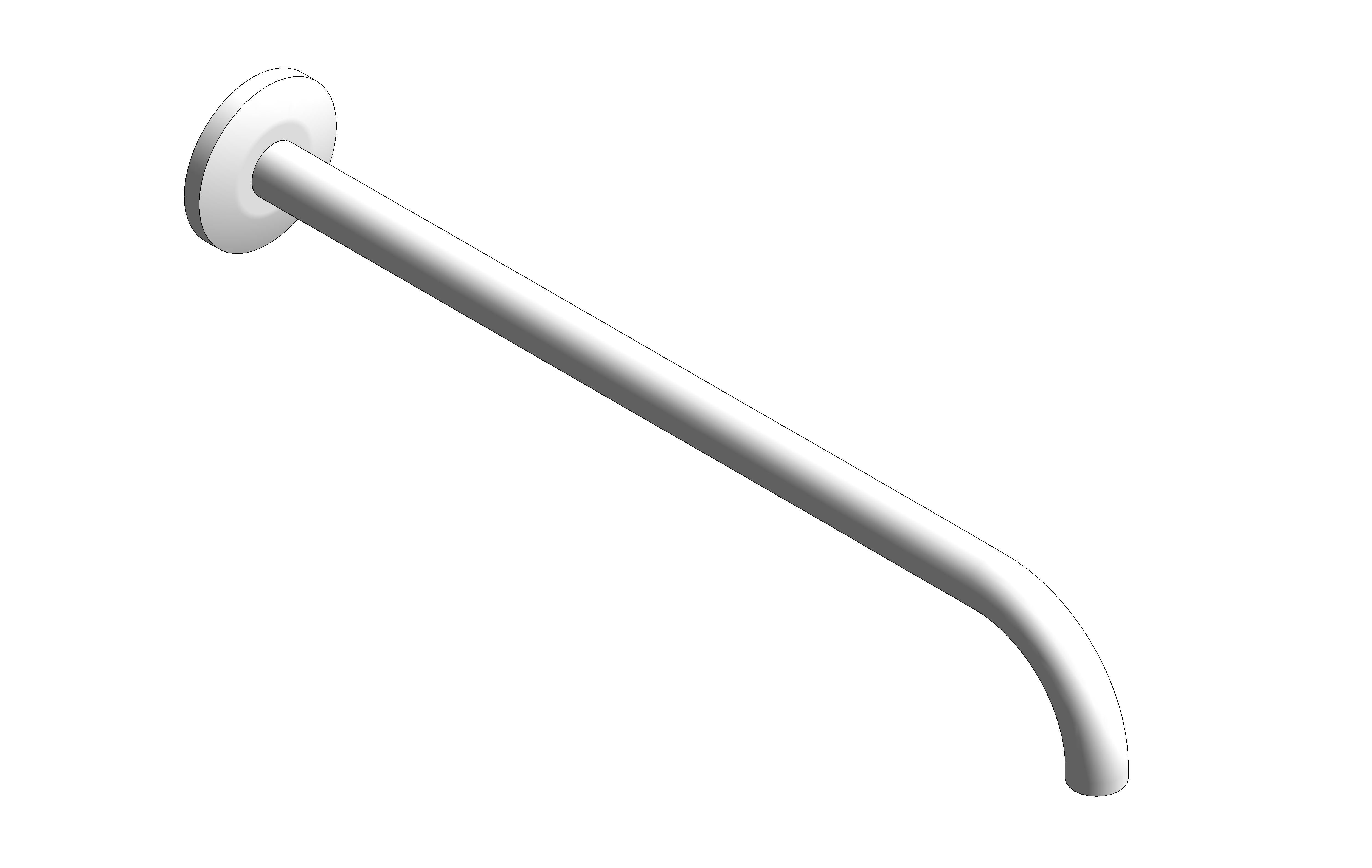 bimstore 3D image of the Tempesta Shower Arm 400mm - 27851000 from Grohe