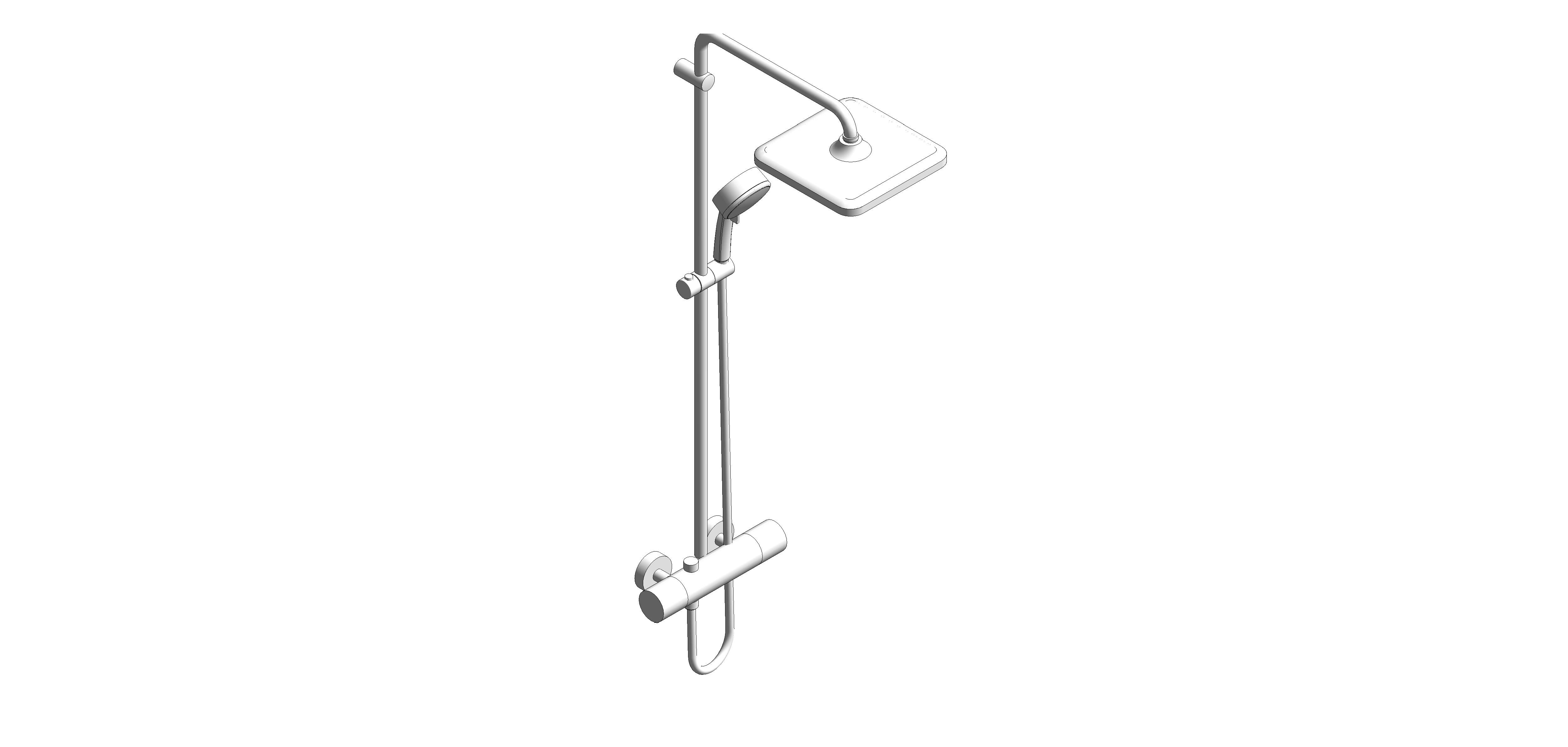 Product: Tempesta System - 250 Cube Shower System - 26690000