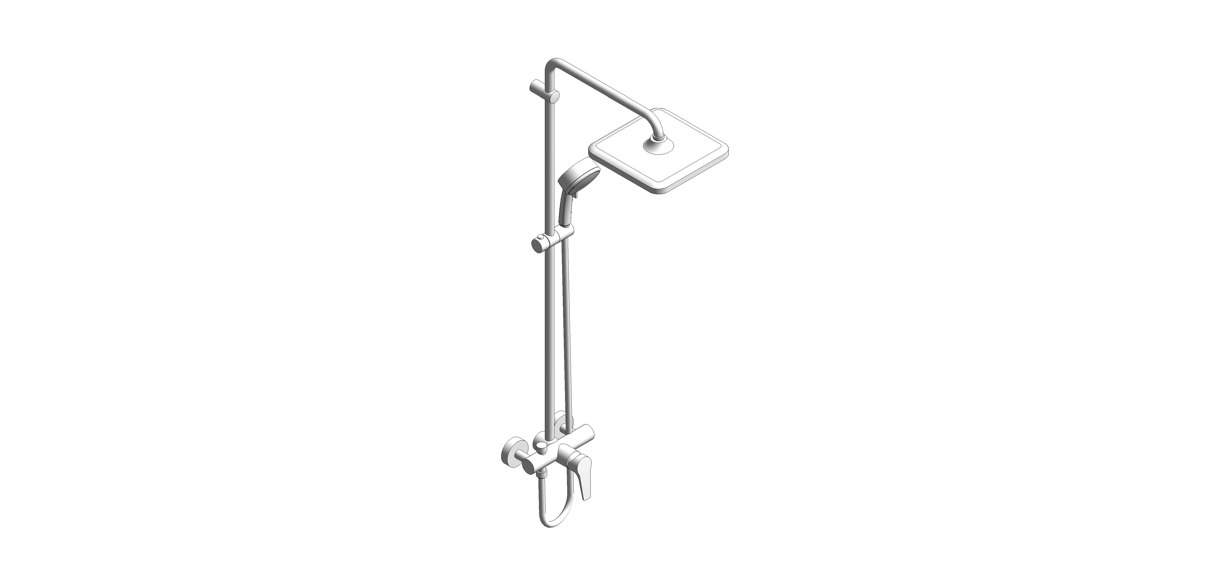 Product: Tempesta System - 250 Cube Shower System - 26692000