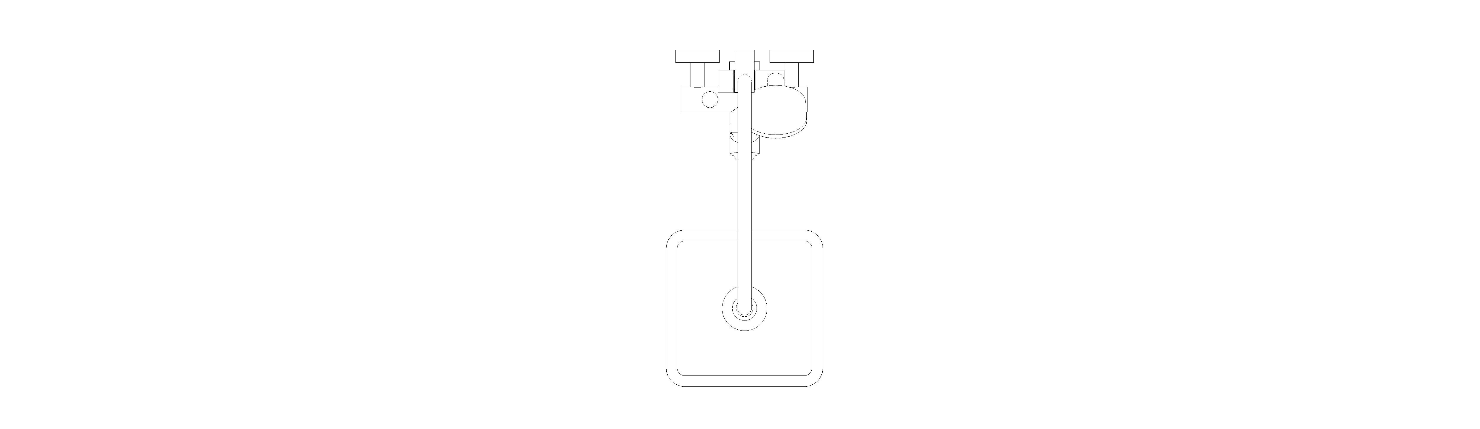 bimstore plan image of the Tempesta System - 250 Cube Shower System - 26692000 from Grohe