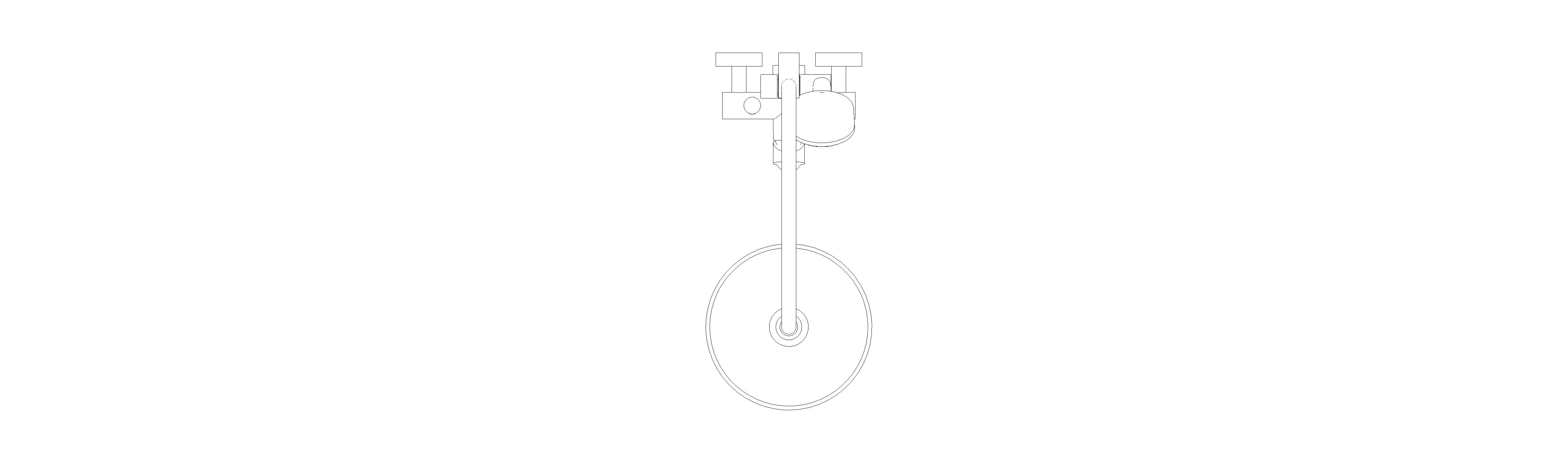 bimstore plan image of the Tempesta System - 250 Shower System - 26673000 from Grohe