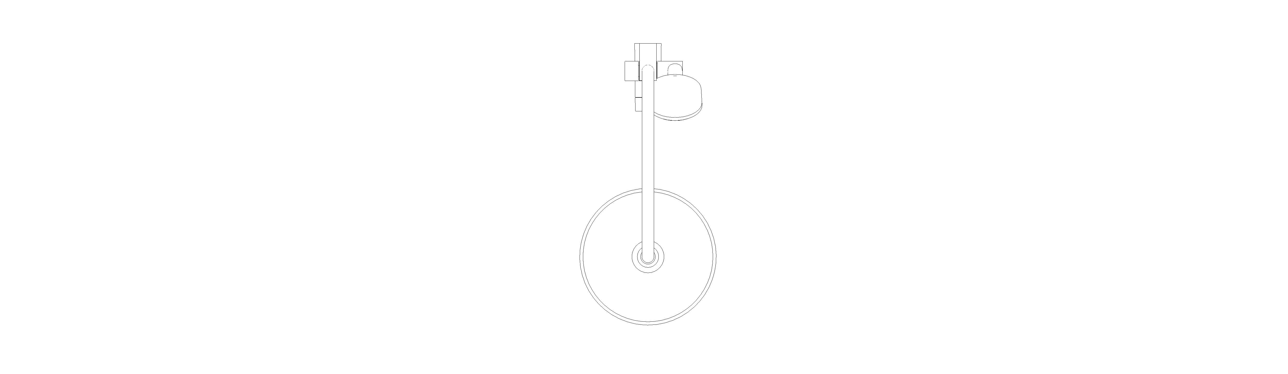 bimstore plan image of the Tempesta System - 250 Shower System - 26675000 from Grohe