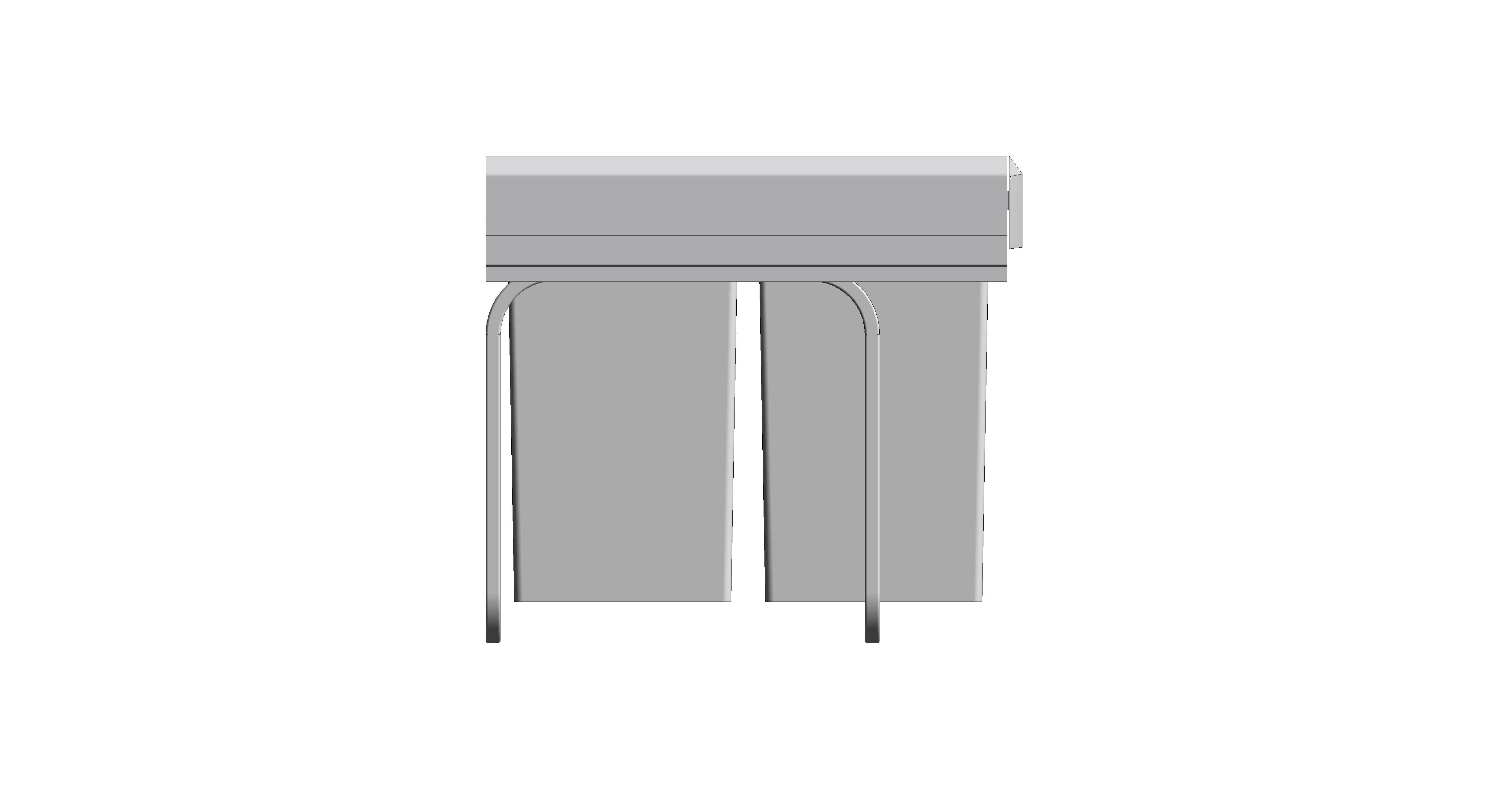 Product:  Grohe - Waste separation system 30 cm - 15 l / 15 l - 40855000