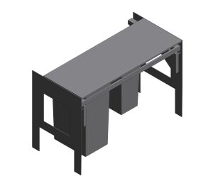 Product: Grohe - Waste separation system 90 cm - 11 l / 29 l - 40982000