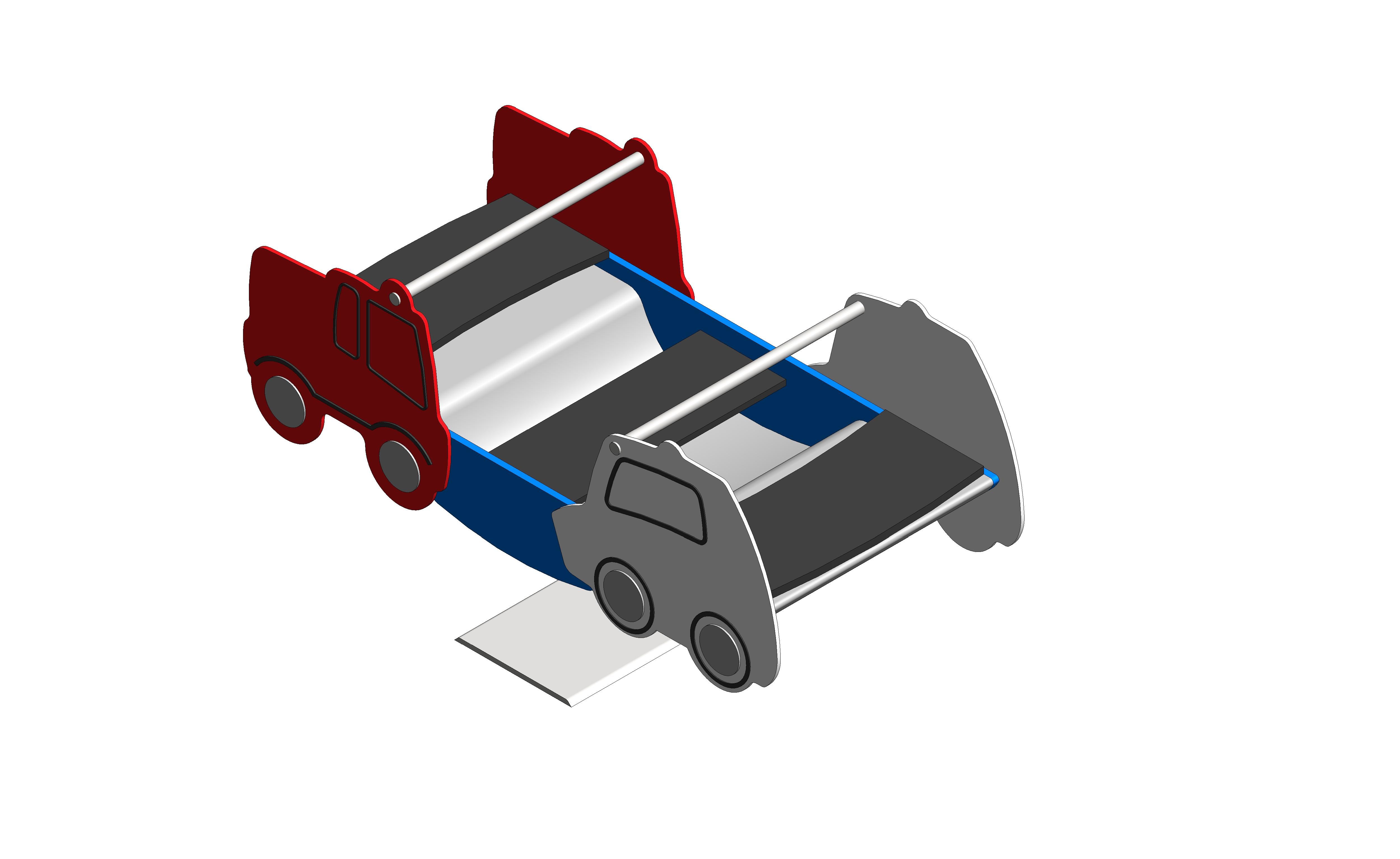 bimstore 3D image of the Blinky Spring Toy from HAGS UK