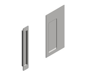 Image of Sliding Door Hardware | 250mm Flush Pulls
