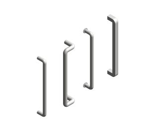 Image of Sliding Door Hardware | D Pulls + Fixings