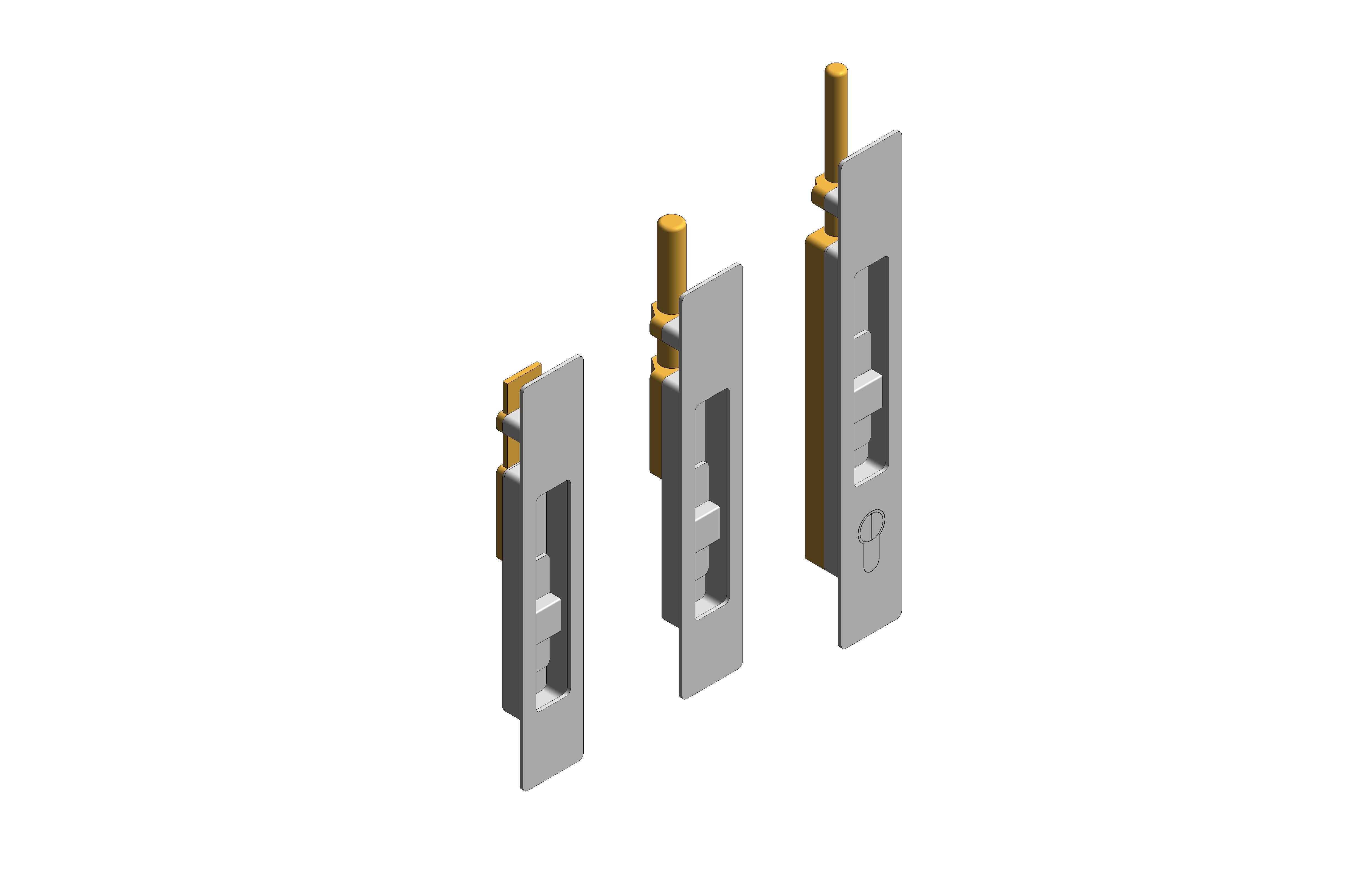 Image of Sliding Door Hardware | Flush Bolts