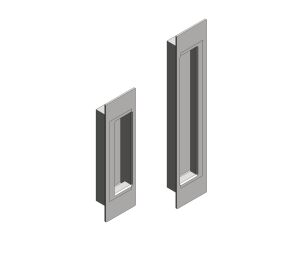 Image of Sliding Door Hardware | Flush D Pull