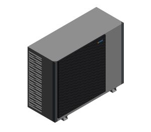 Product: Tyneham 290 HT Monobloc Air Source Heat Pump - 27kW