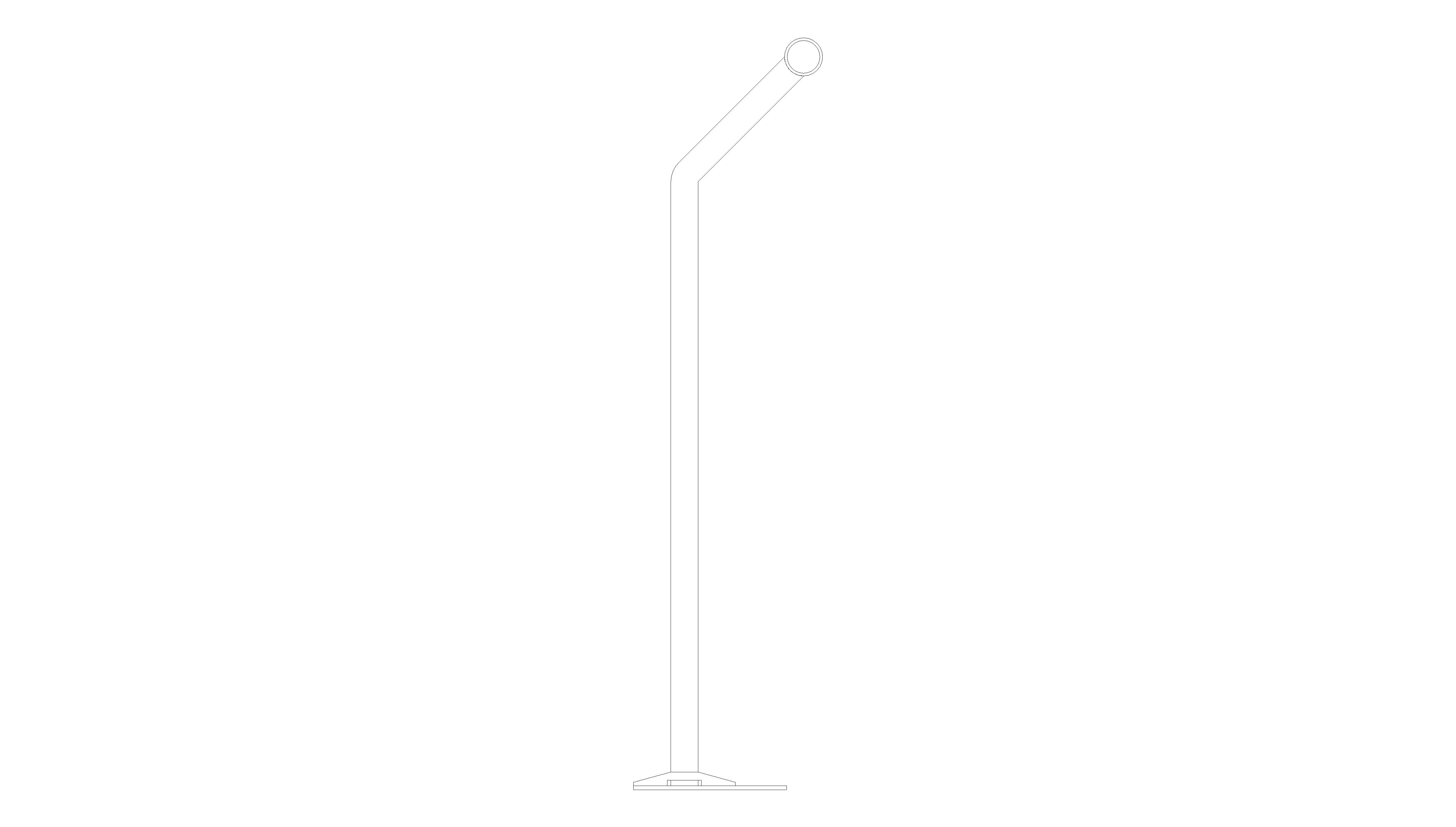 Product: Floor Mounted Ballet Barre - Single