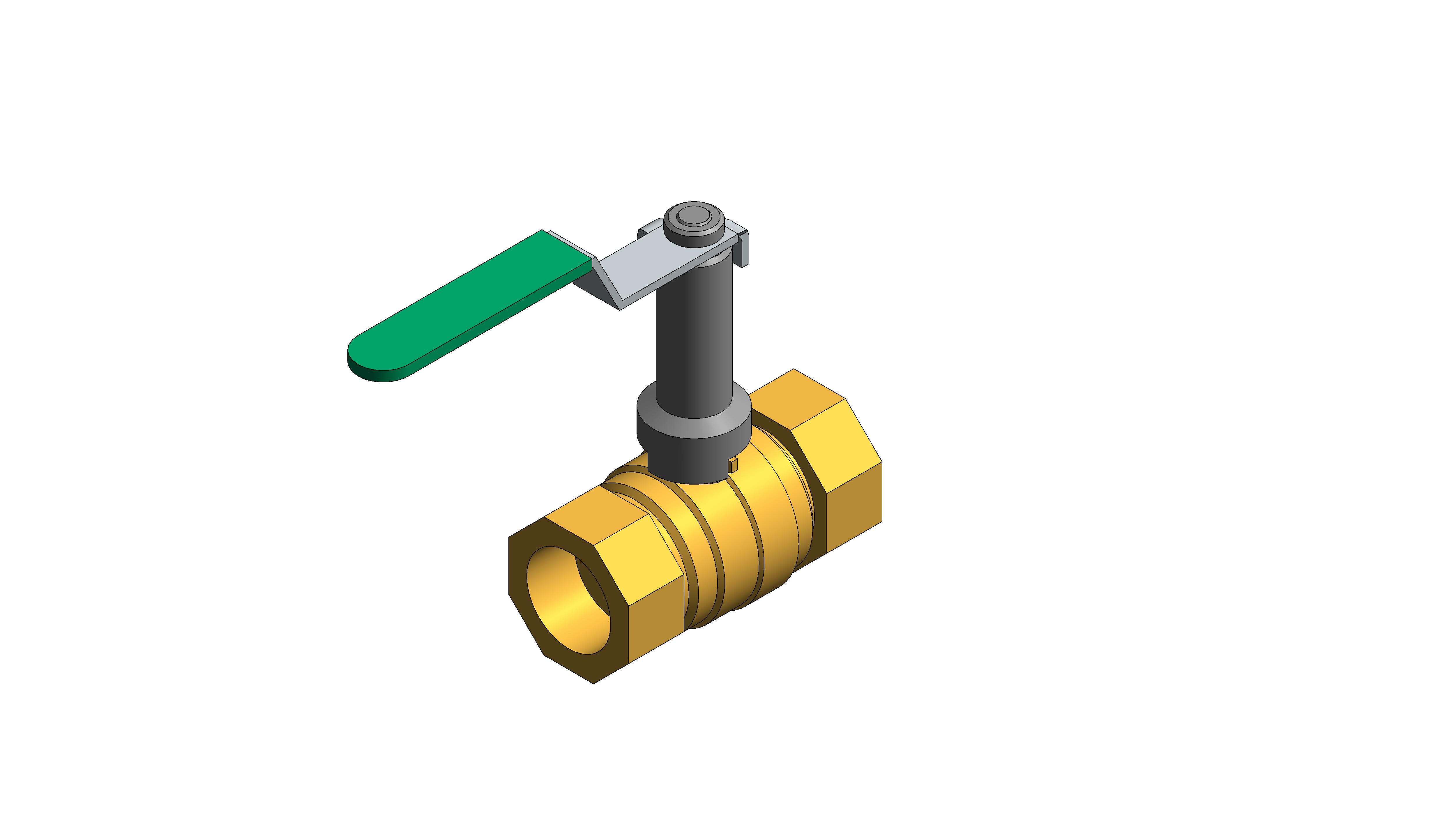 Product: Fig. 100CEXT - Ball Valves - DZR Brass
